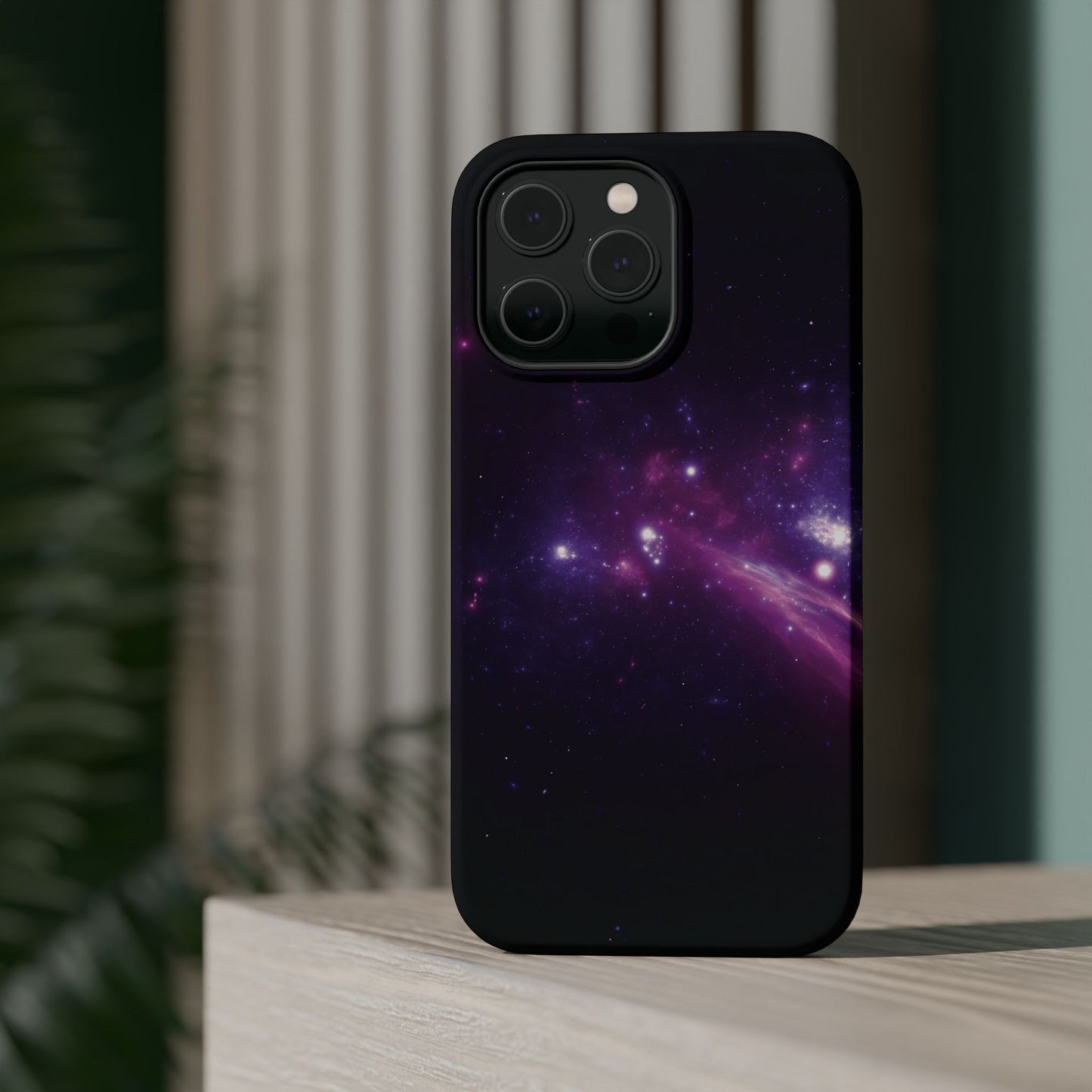 Purple Galaxy Phone Case - Aesthetic iPhone Case | Space Art Design | Gifts for Her | Unique Phone Accessories