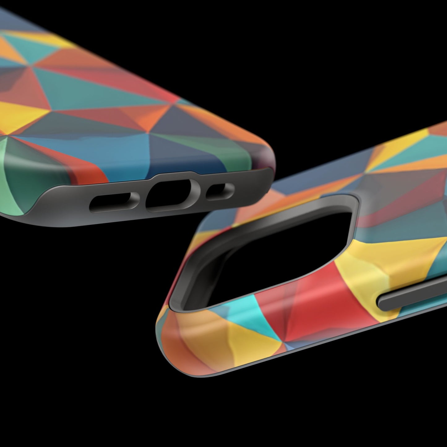 Prism Burst Phone Case for iPhone | Abstract Geometric Slim Protective Cover