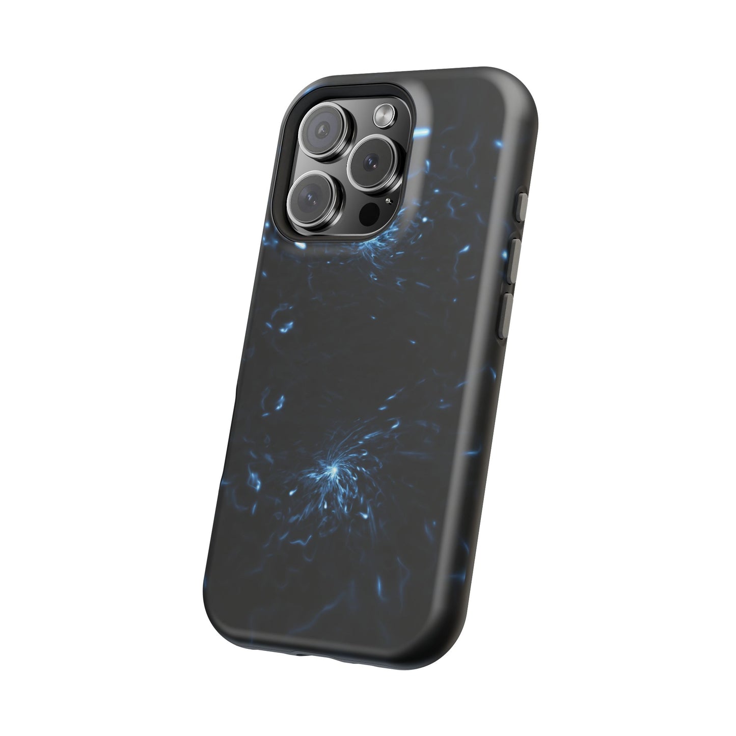 Galaxy Phone Case - Aesthetic iPhone Case | Blue Abstract Energy Design | Gifts for Him/Her | Sci-Fi Tech Vibes