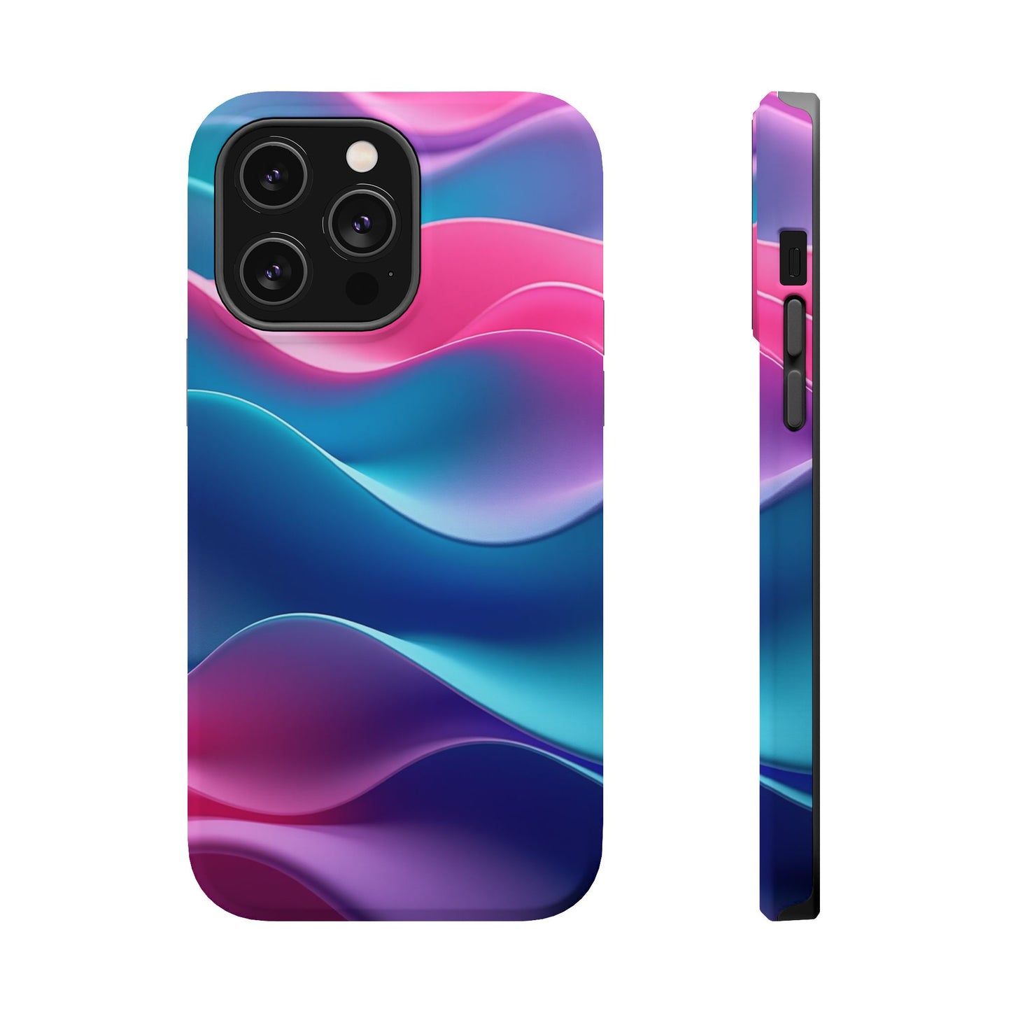 Aesthetic Wave Phone Case - Pastel iPhone Case, Cute Tumbler Gift Idea, Soft Girl Design