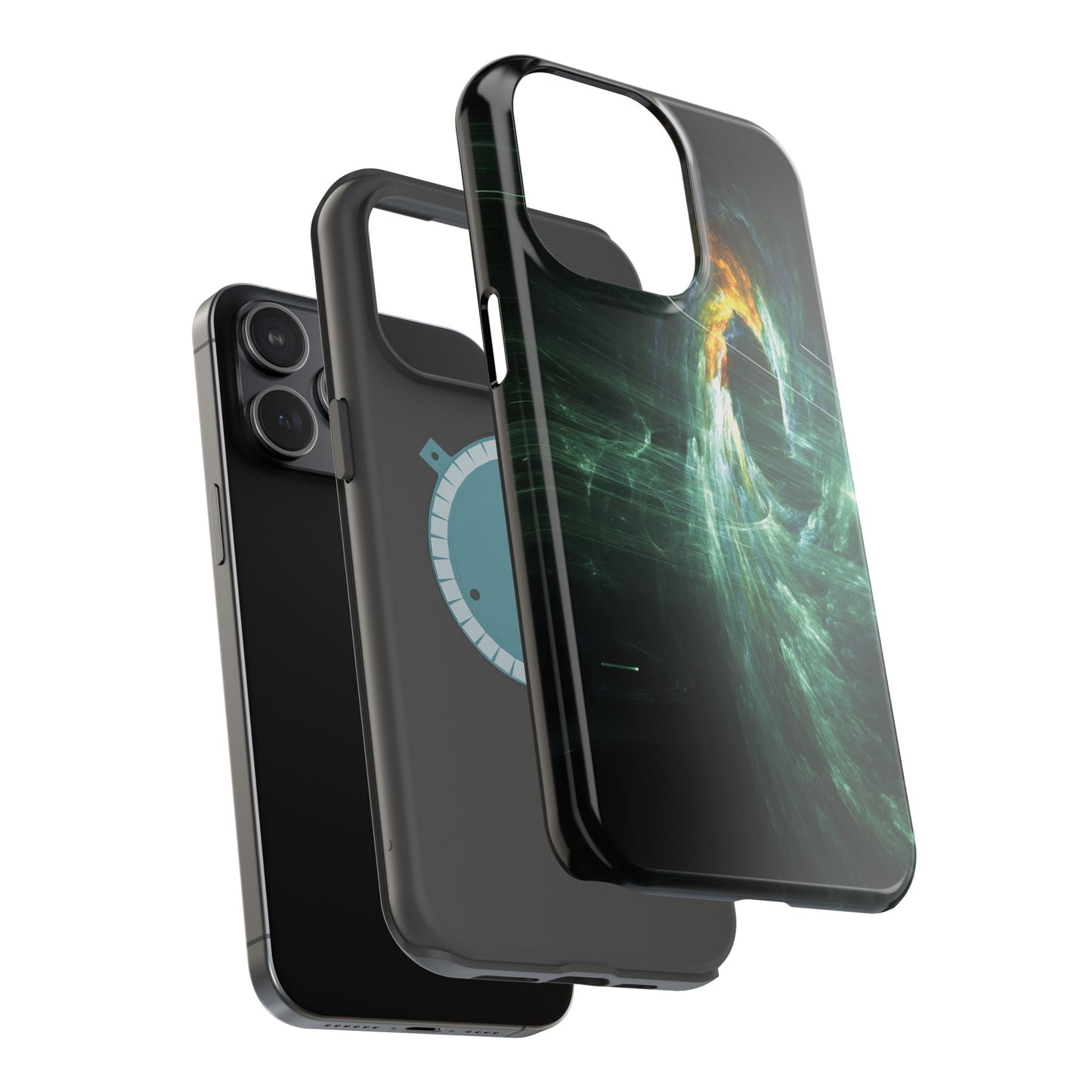 Abstract Swirl Phone Case - Aesthetic iPhone Case | Galaxy Art Design | Gifts for Her | Unique Phone Accessories