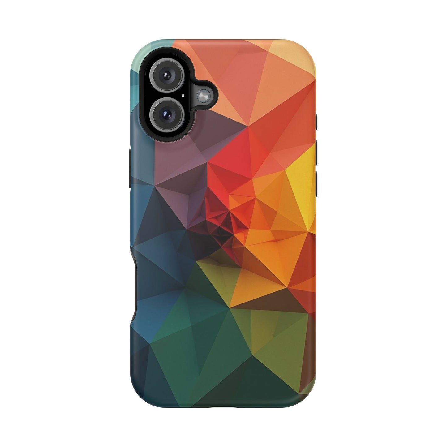 Solar Flare Phone Case for iPhone | Abstract Geometric Slim Protective Cover
