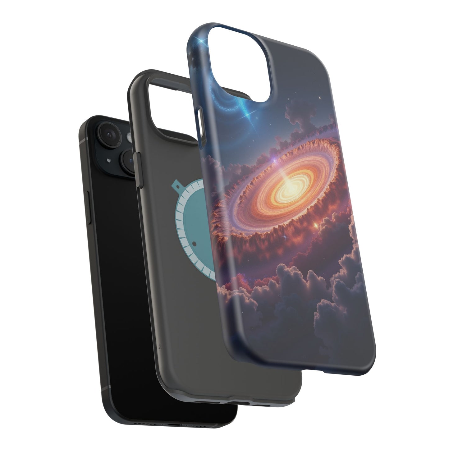 Galaxy Phone Case - Celestial Space iPhone Case, Cosmic Gift Idea, Aesthetic Spiral Design