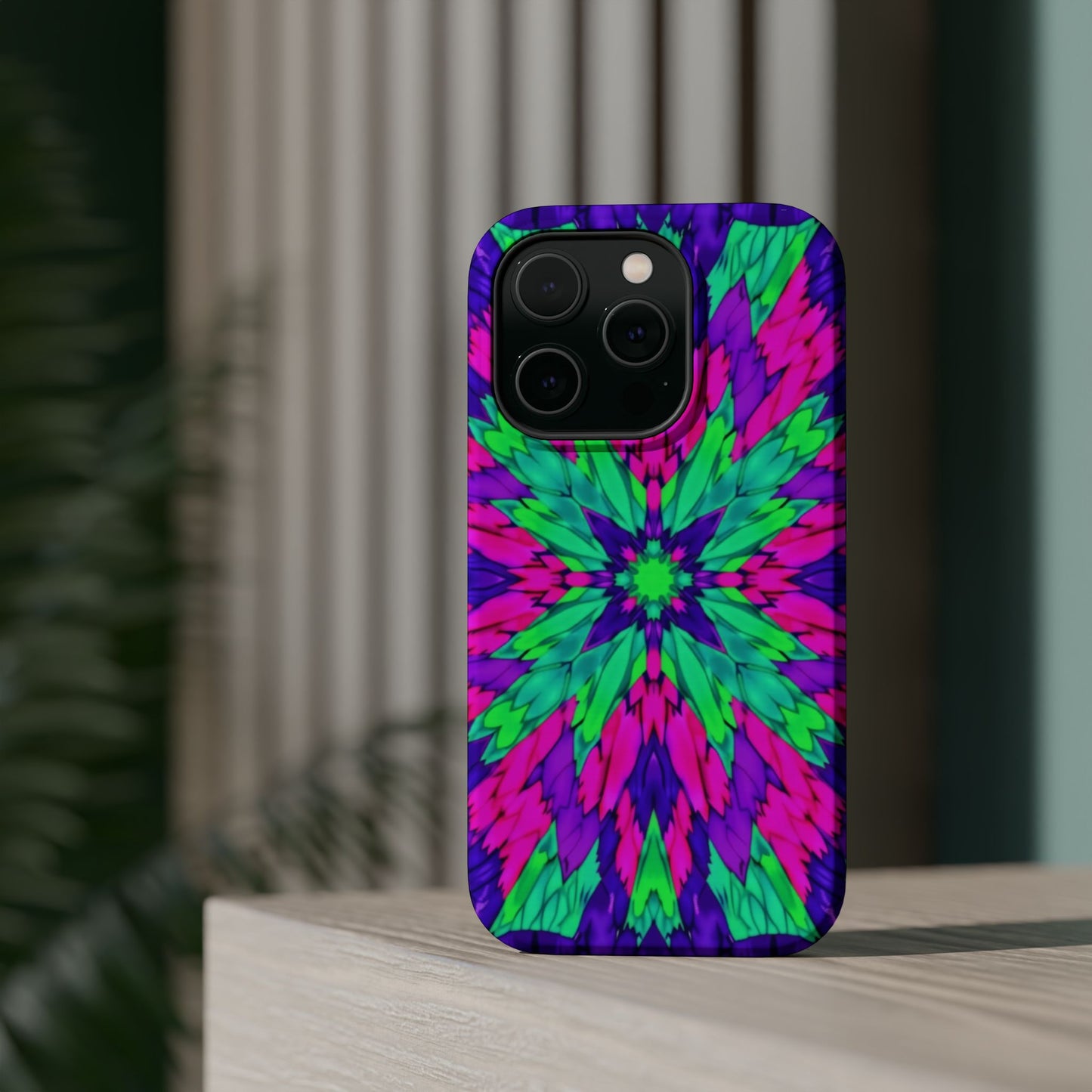Psychedelic Mandala Phone Case - Trippy Art Gift | Colorful Flower Cases for iPhone Lovers