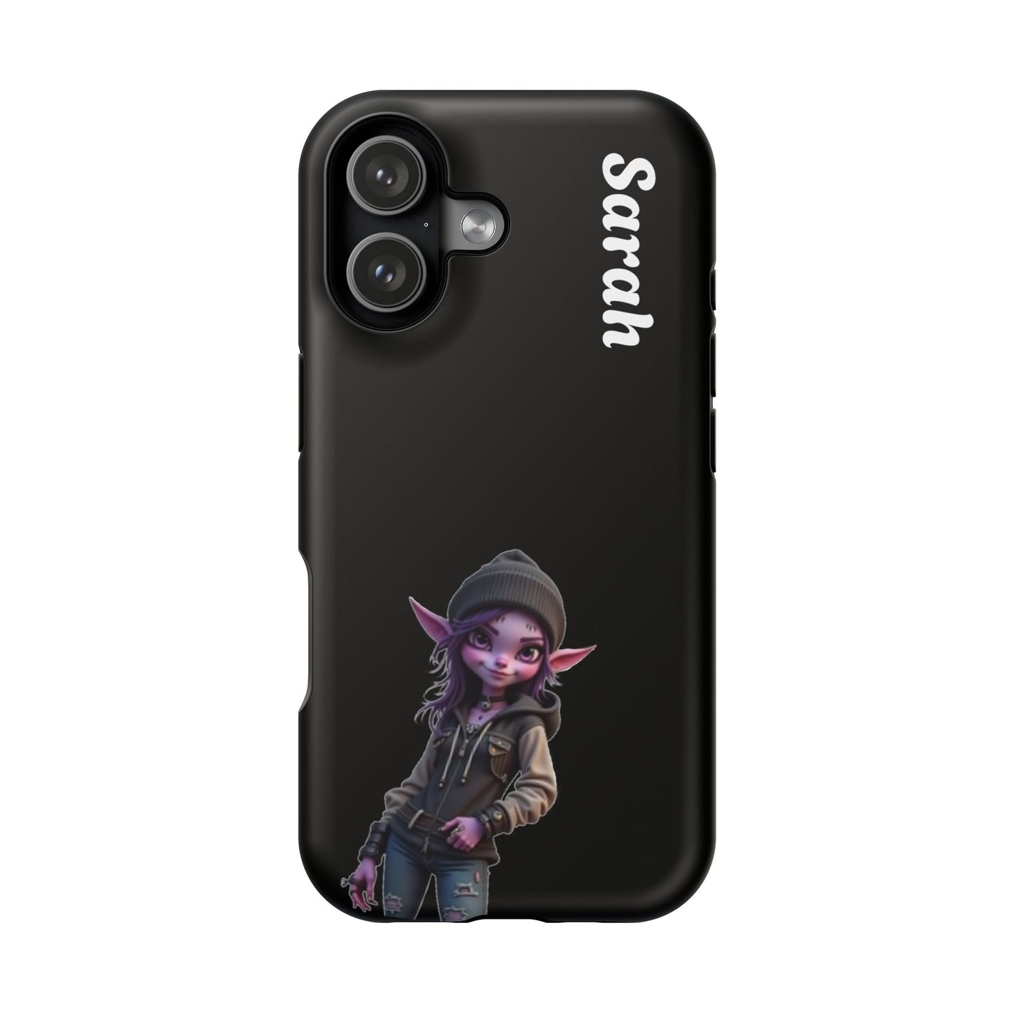 Personalized Elf Phone Case - Custom Name Aesthetic Y2K Gift | Cool Character Cases for Teens & Girls