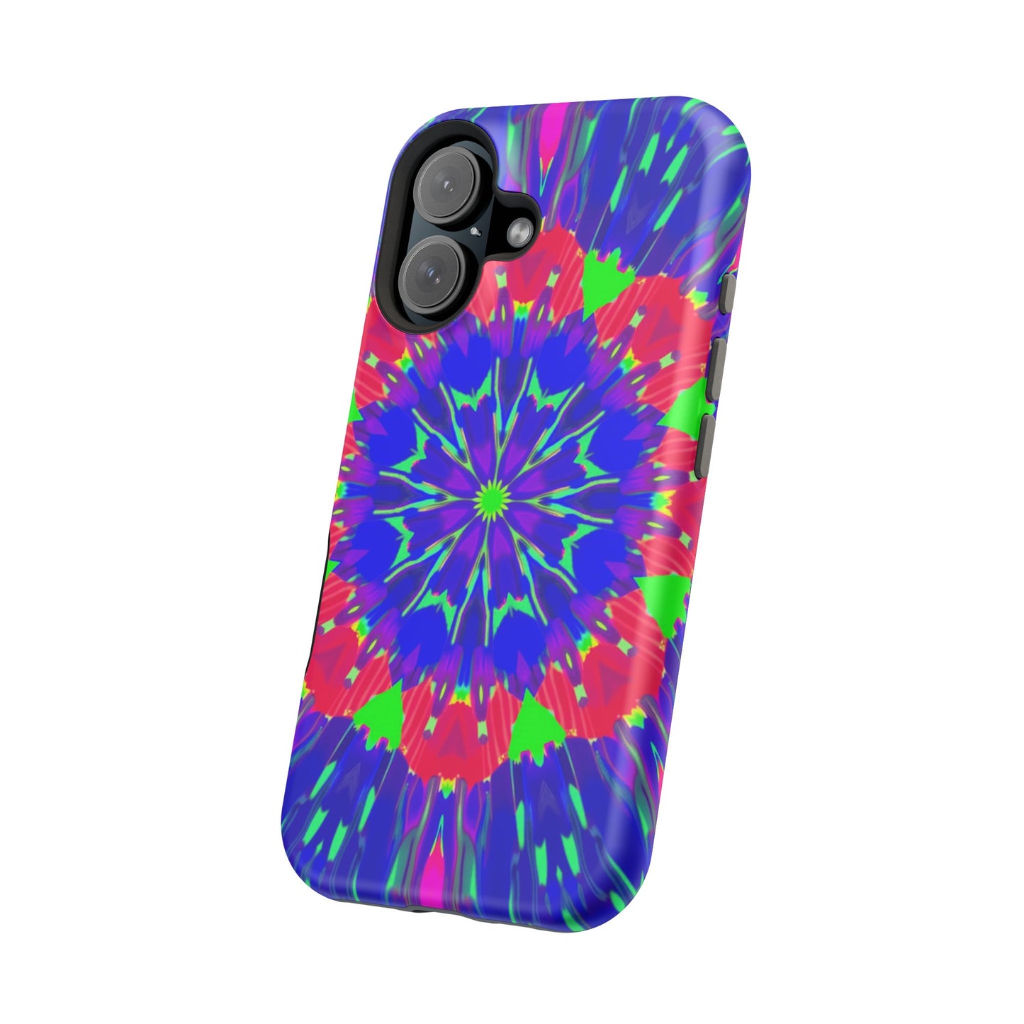 Neon Phone Case - Trippy iPhone Case, Rave Gift Idea, Aesthetic Y2K Accessory