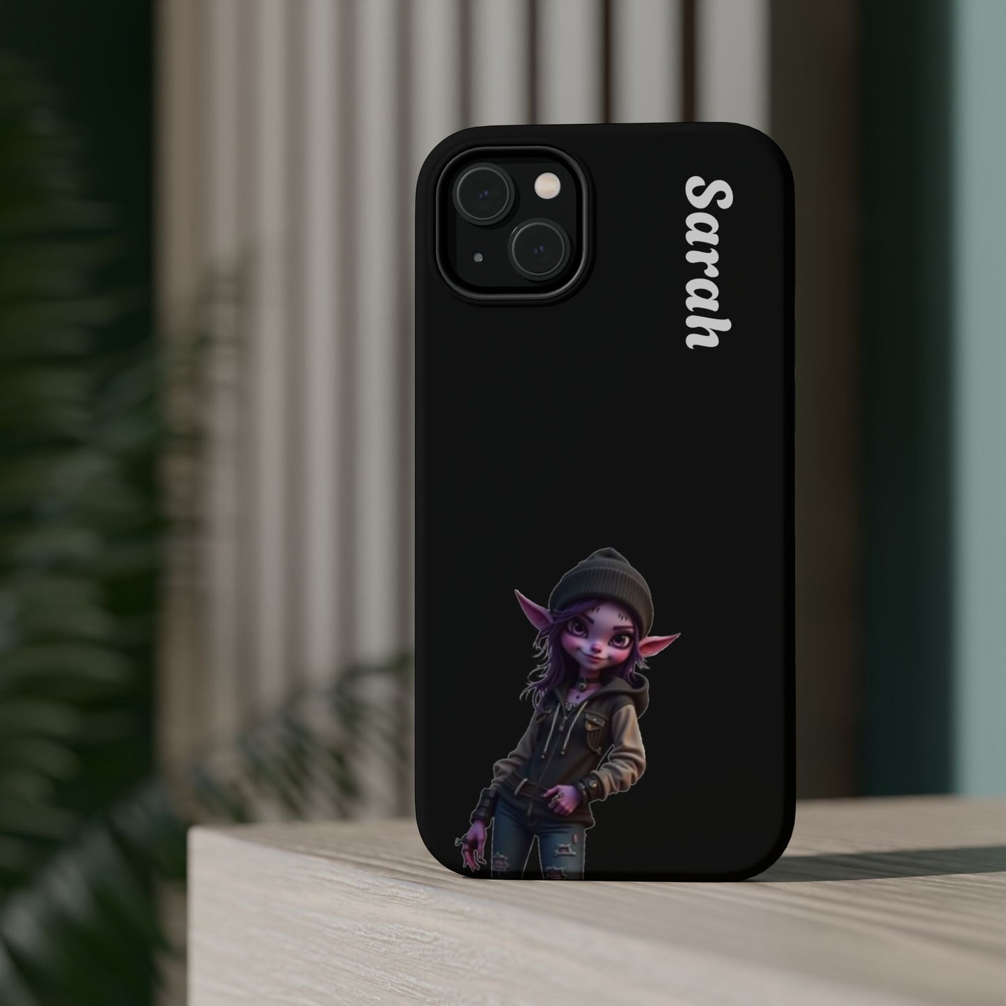Personalized Elf Phone Case - Custom Name Aesthetic Y2K Gift | Cool Character Cases for Teens & Girls