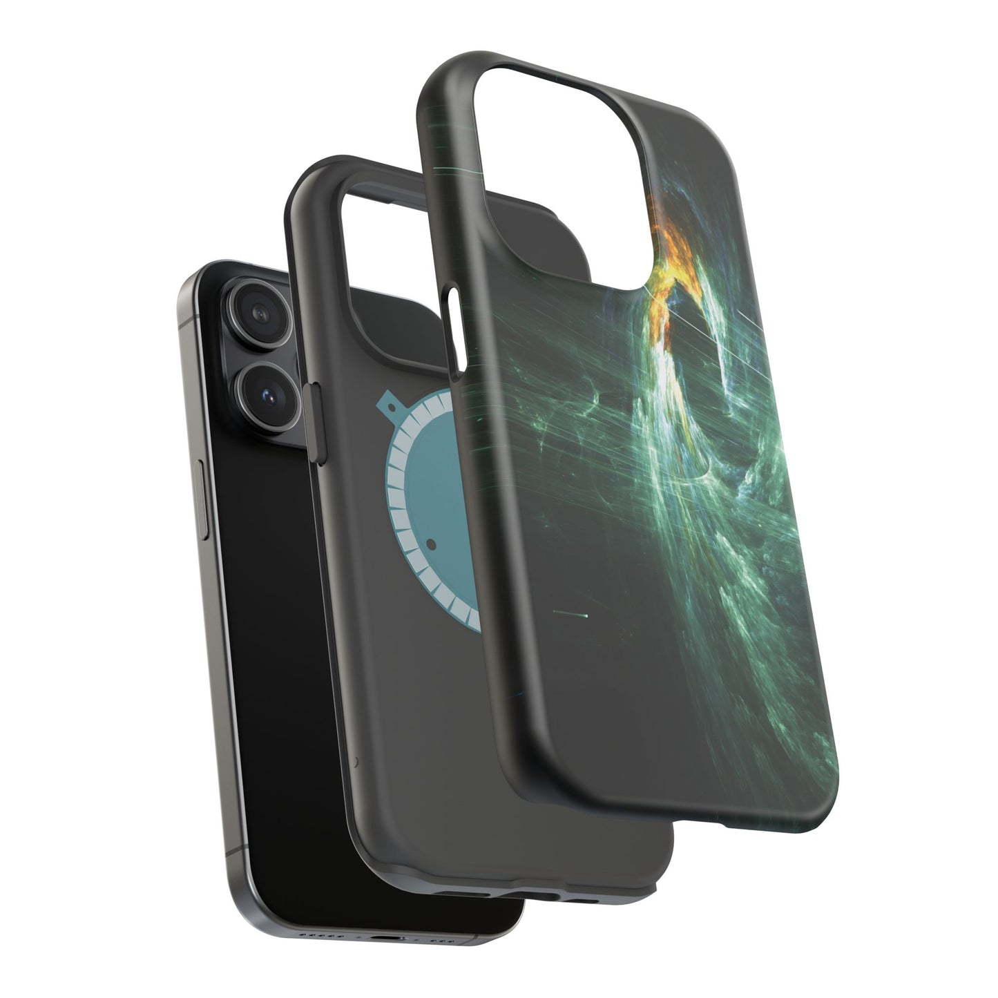 Abstract Swirl Phone Case - Aesthetic iPhone Case | Galaxy Art Design | Gifts for Her | Unique Phone Accessories