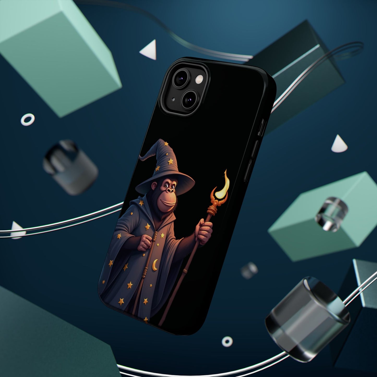 Wizard Gorilla Phone Case β Magical Vibes with a Primate Twist