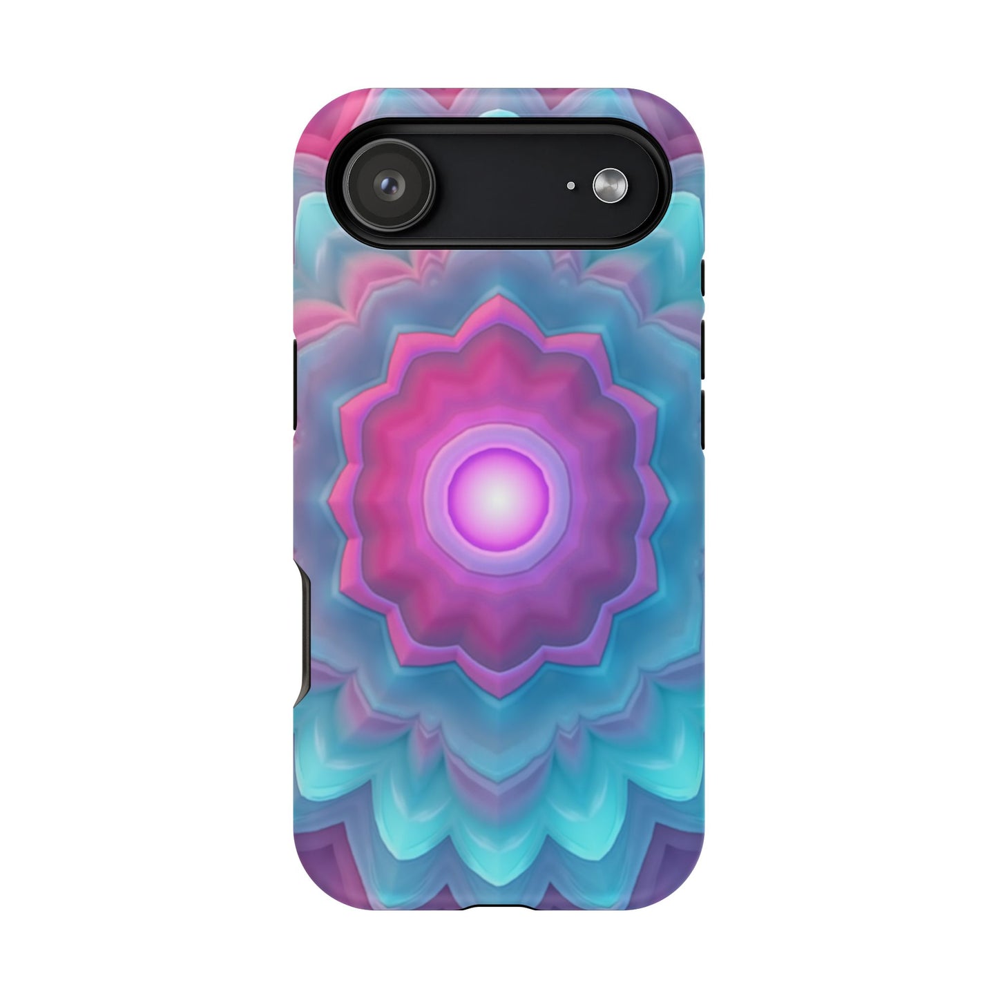 Cosmic Bloom iPhone Case - Galaxy Floral Design, Aesthetic Gift Idea