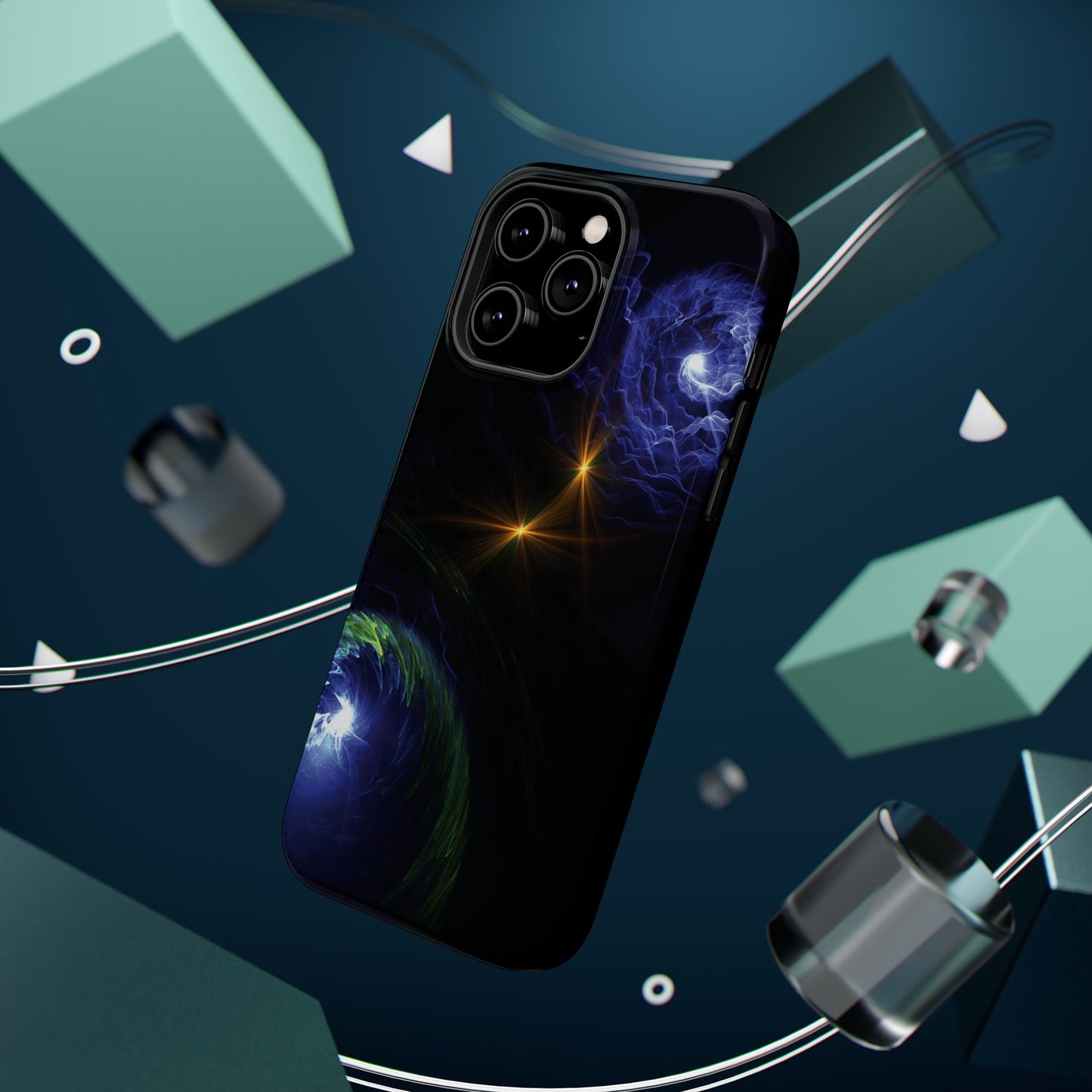 Space Phone Case - Aesthetic iPhone Case | Electric Galaxy Design | Gifts for Him/Her | Trendy Phone Accessories