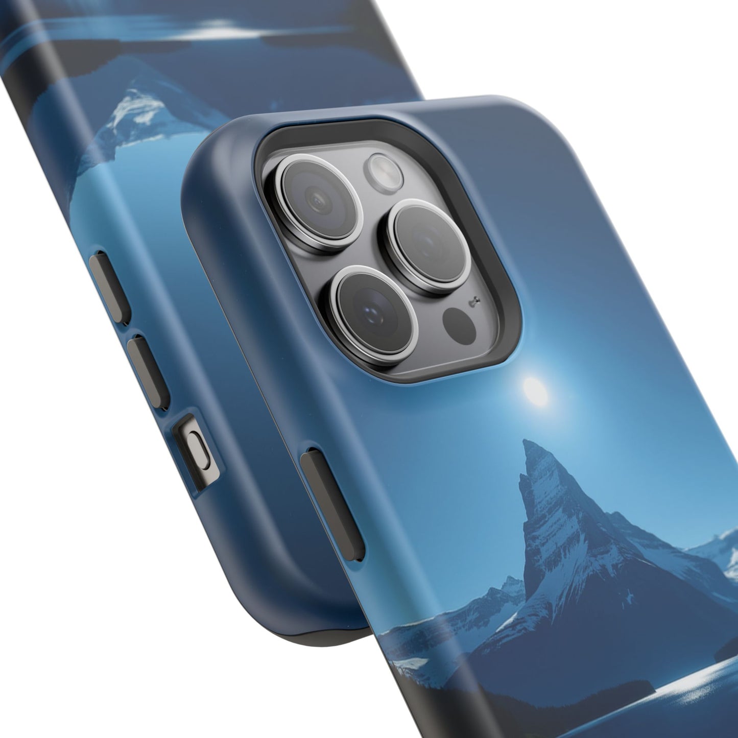Mountain Lake Phone Case - Scenic Nature Design for iPhone 14-17 | Aesthetic Outdoor Gift