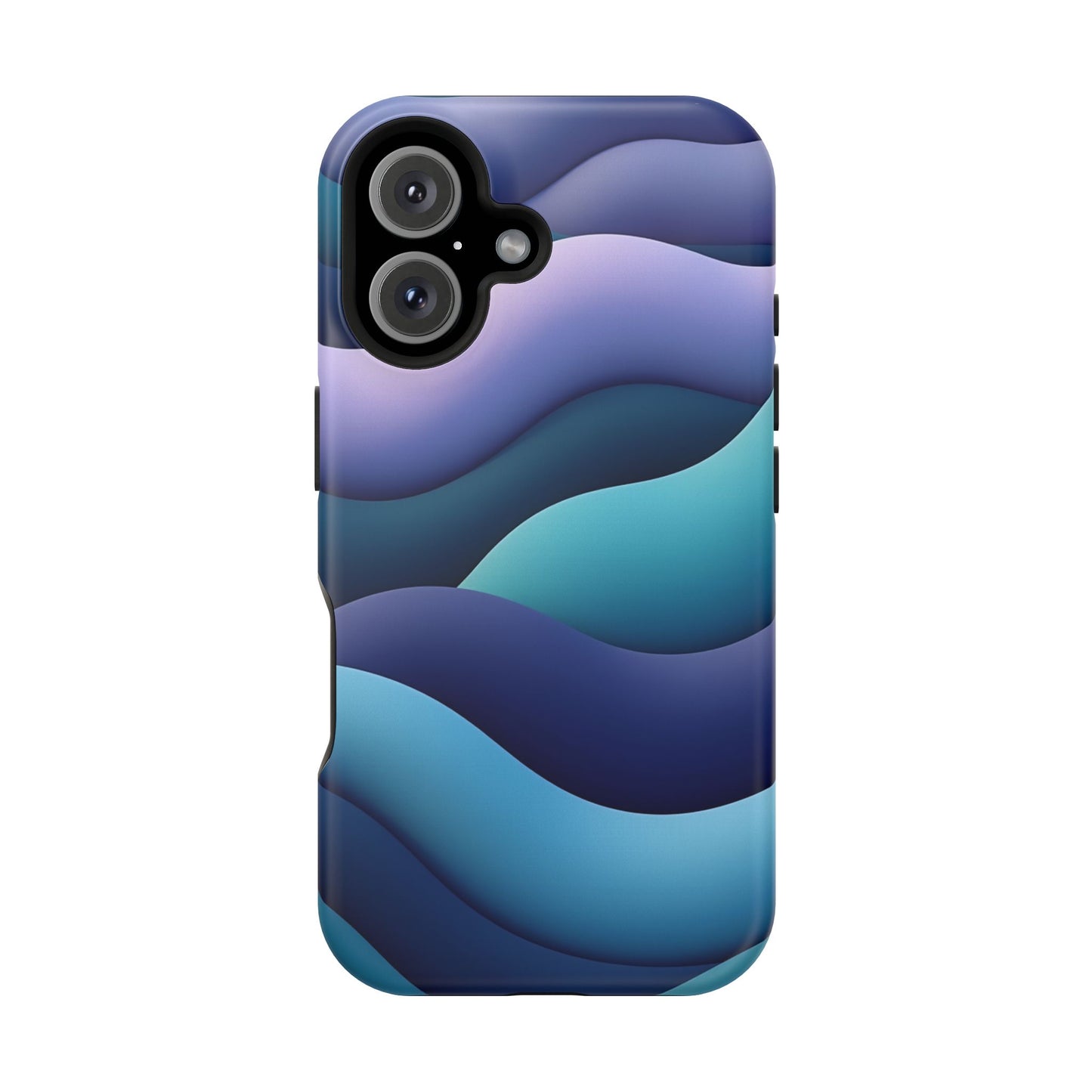 Blue Wave Phone Case - Aesthetic iPhone Case, Calming Gift Idea, Minimalist Summer Accessory