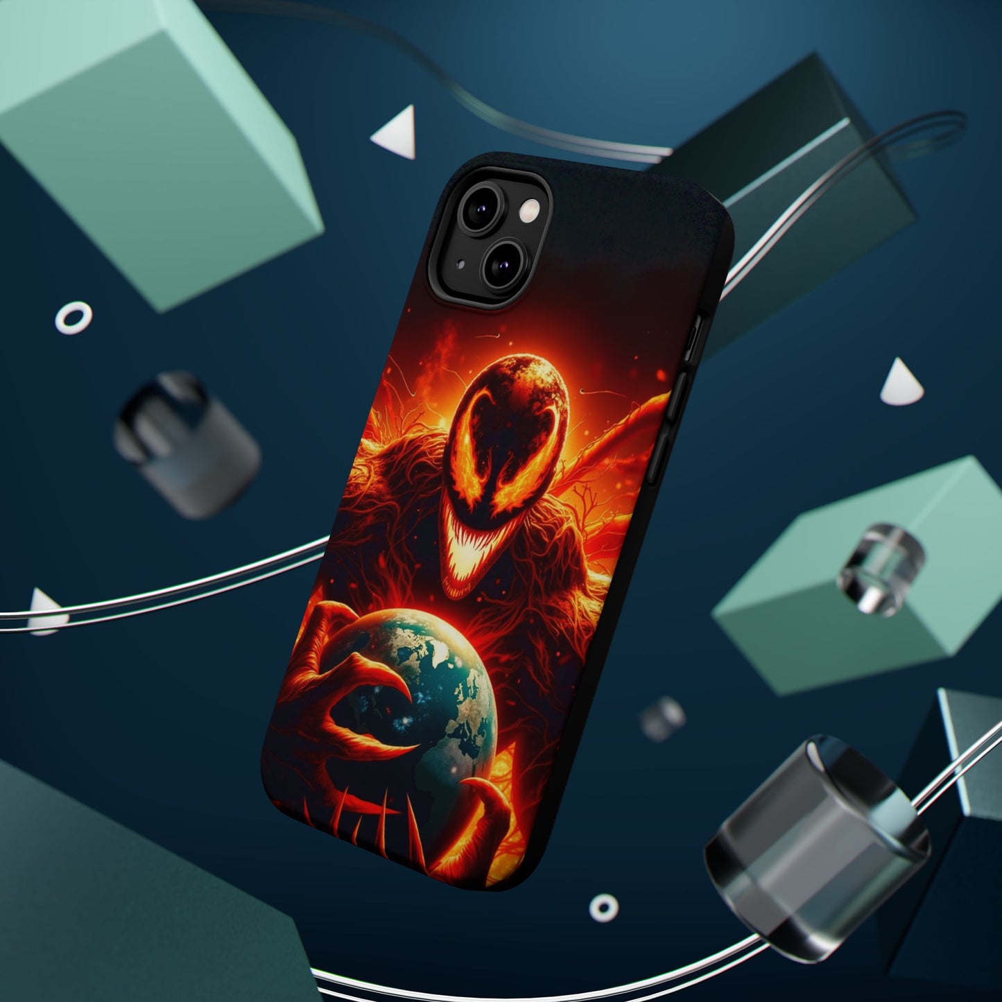 Alien World Phone Case - Aesthetic iPhone Case | Sci-Fi Art Design | Gifts for Him | Unique Phone Accessories