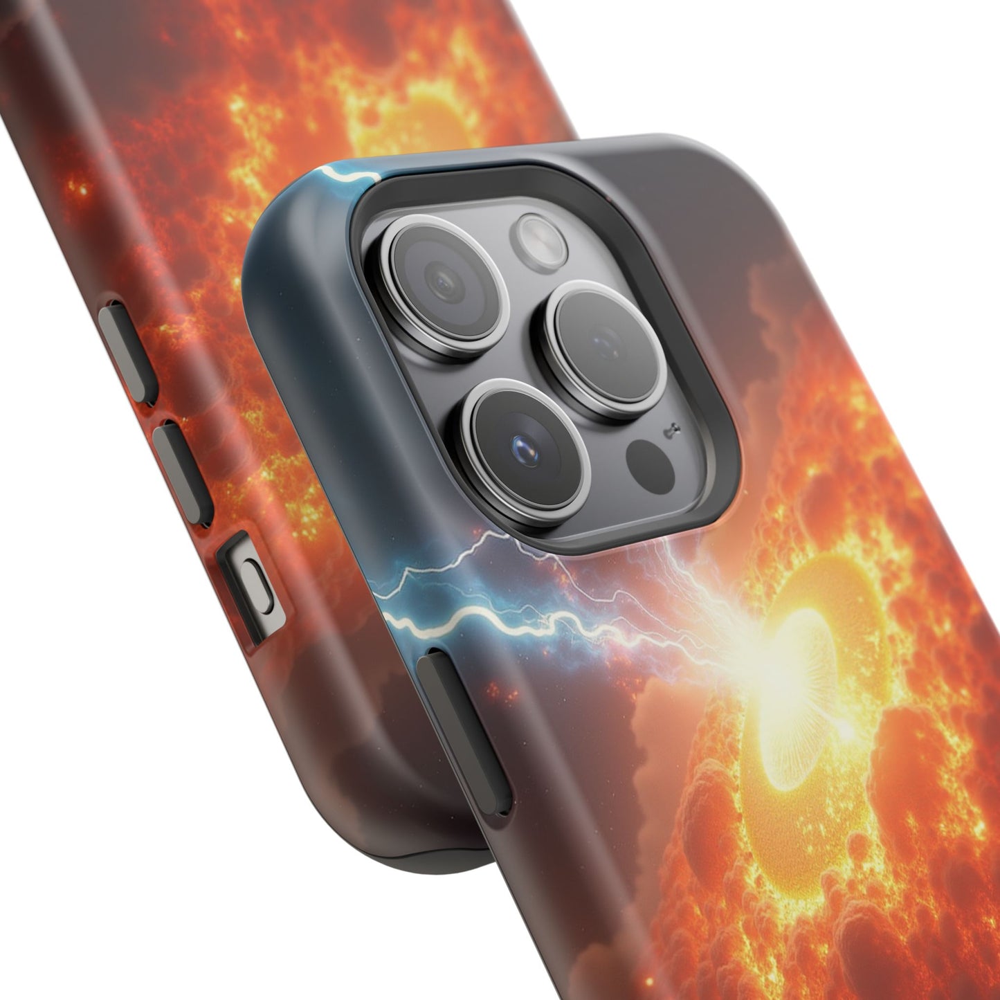 Supernova Phone Case - Fiery Galaxy iPhone Cover - Astronomy Gift for Him/Her