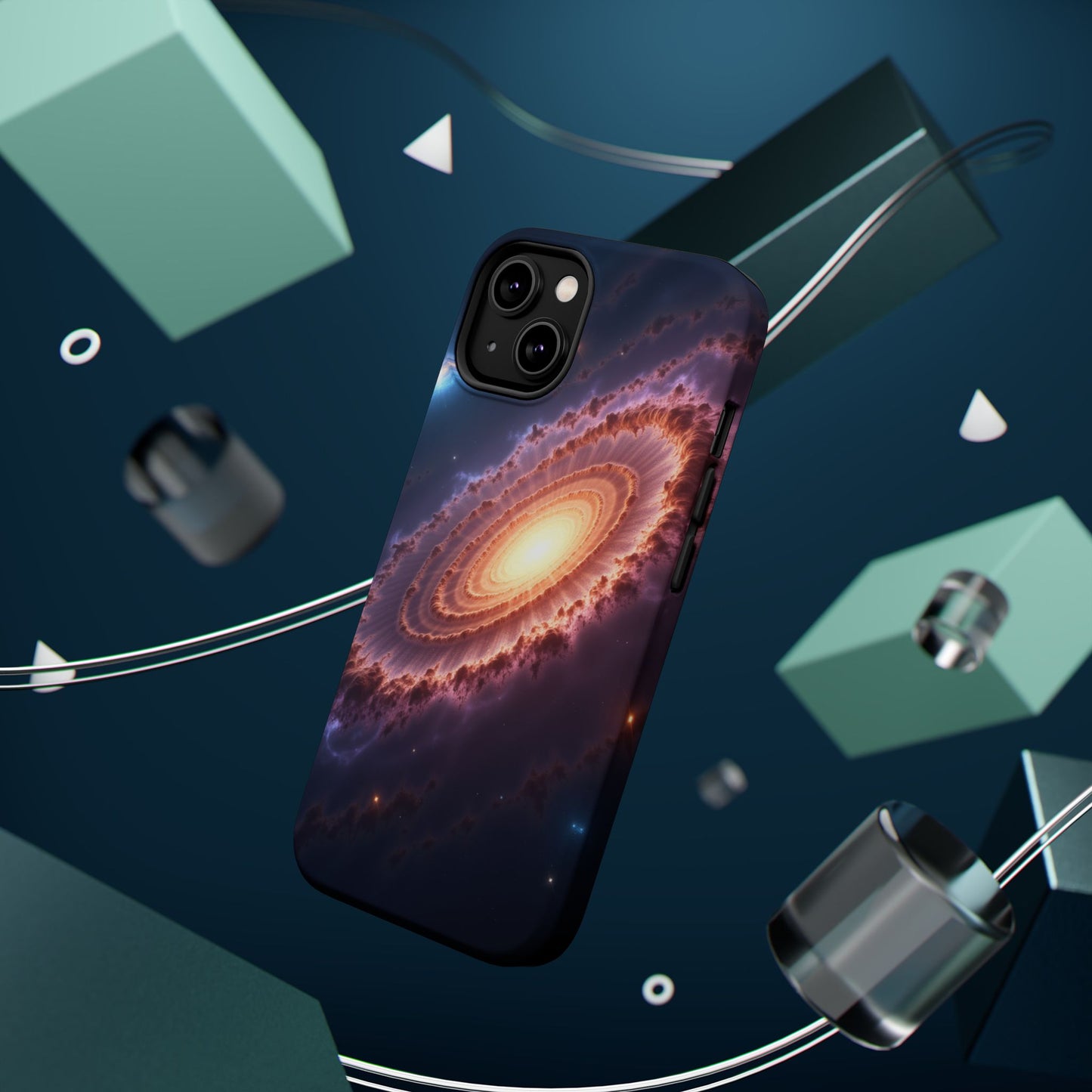 Celestial Core Phone Case – Galaxy Star Design for iPhone | Y2K Aesthetic Slim Protective Cover