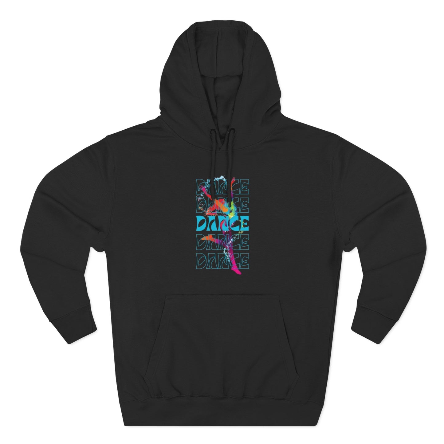 “Dance Dance Dance” Graphic Pullover, Motivational Dancer Gift, Dance Moms Inspired Apparel, Cozy Unisex Hoodie