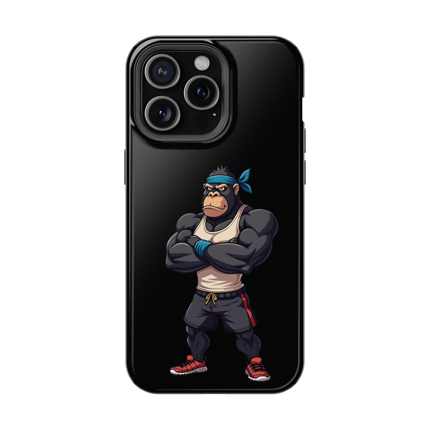 Gym Beast Gorilla Phone Case β Built to Flex, Designed to Protect