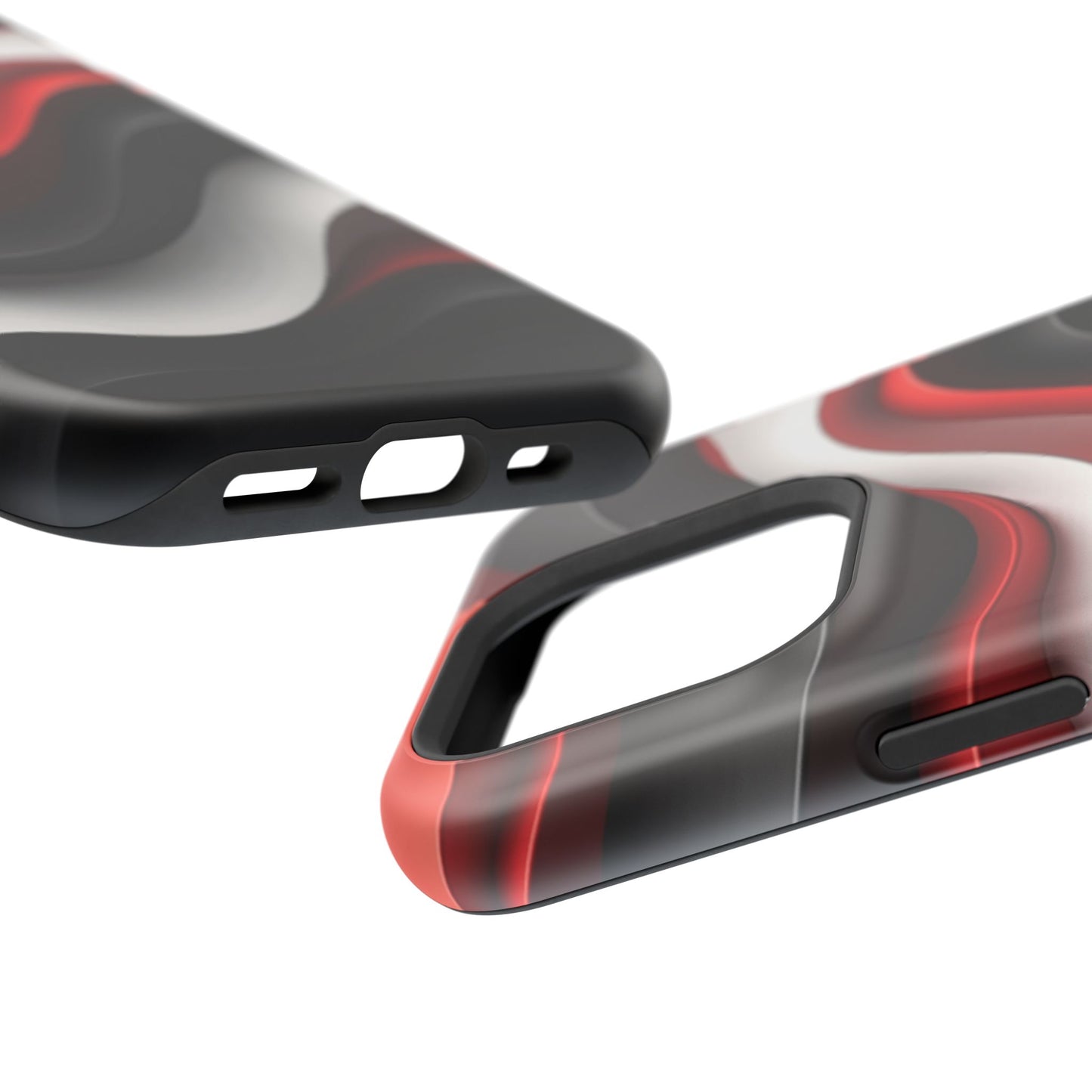 Statement Wave Phone Case - Aesthetic iPhone Case, Edgy Gift Idea, Trendy Summer Accessory