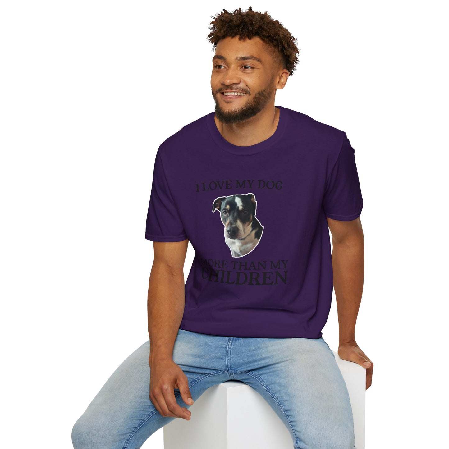 Personalized Pet T-Shirt with Your Furry Friend’s Photo – Custom Dog Cat Hoodie Gift, Personalized Animal Apparel for Pets & Owners