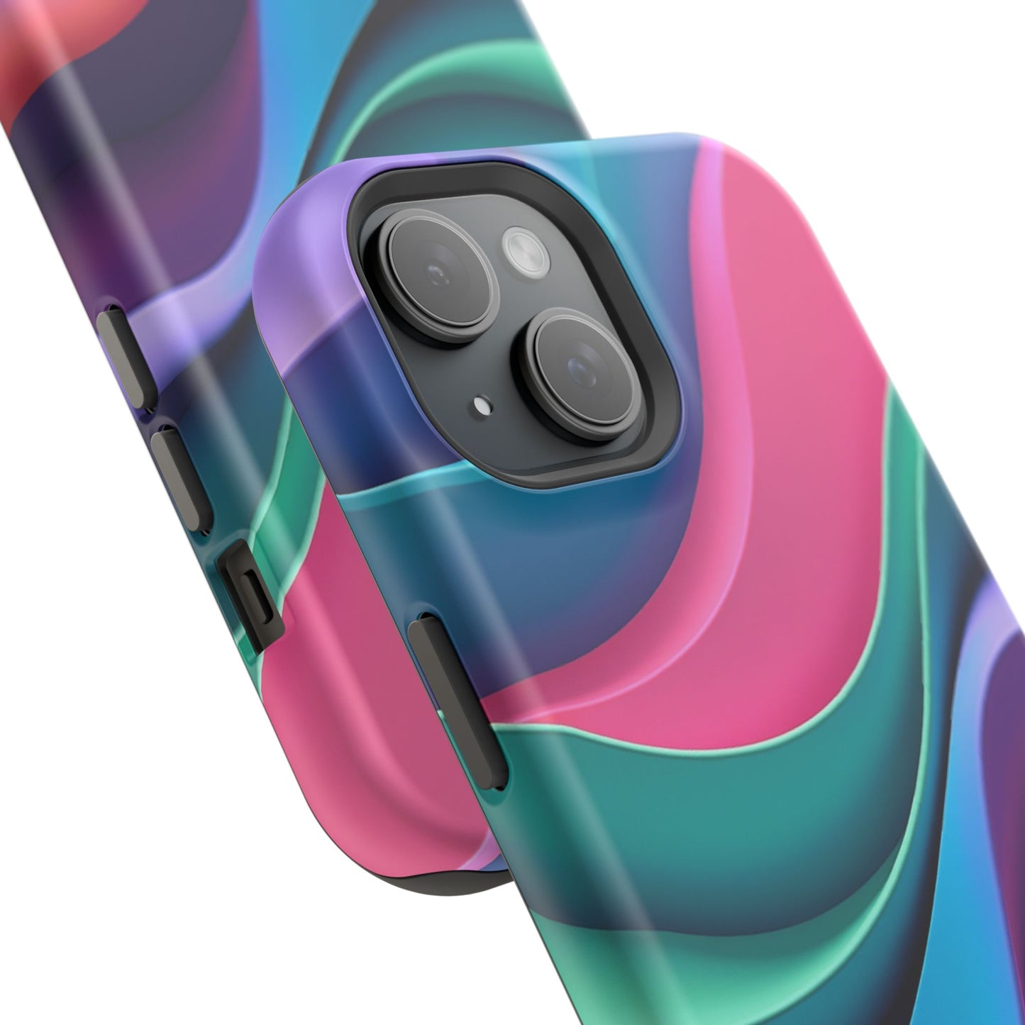 Aesthetic Wave Phone Case - Colorful iPhone Case, Ocean Gift Idea, Trendy Summer Accessory