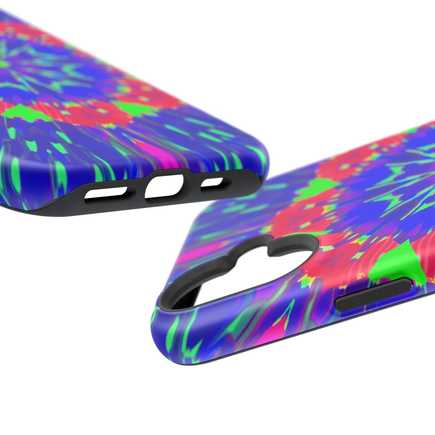 Neon Phone Case - Trippy iPhone Case, Rave Gift Idea, Aesthetic Y2K Accessory