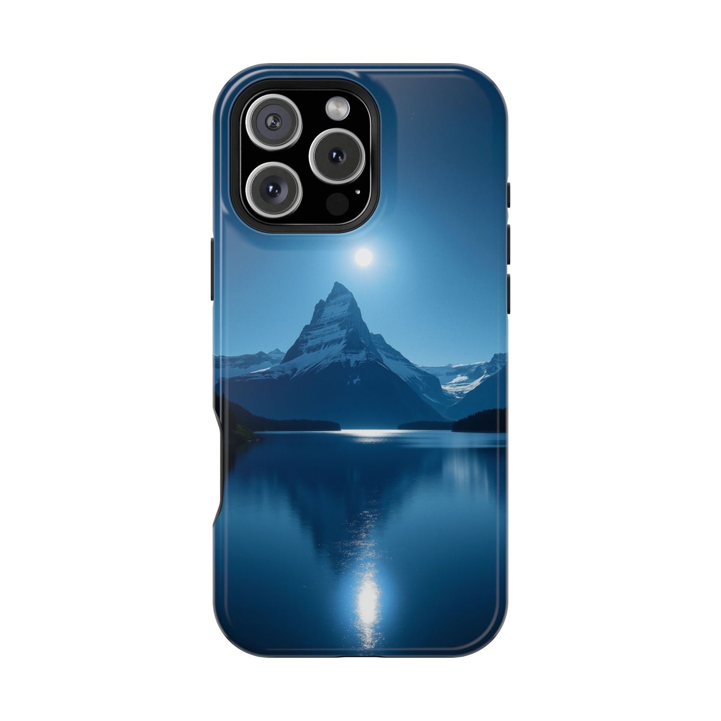 Mountain Lake Phone Case - Scenic Nature Design for iPhone 14-17 | Aesthetic Outdoor Gift