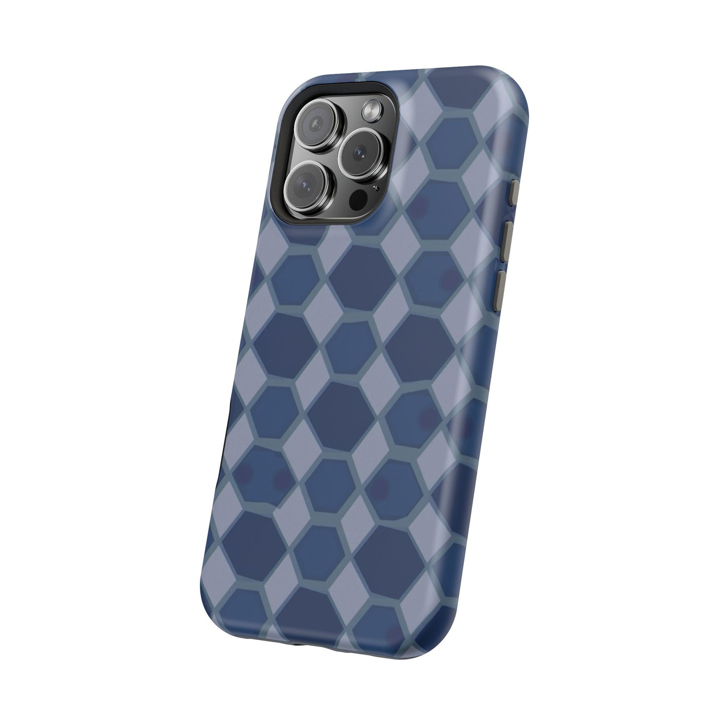 Hexagonal Elegance Phone Case β Stylish Geometric Phone Cover for iPhone & Samsung | Premium Polycarbonate Design with Sleek Minimalist Look | Anti-Slip & Shockproof Protection