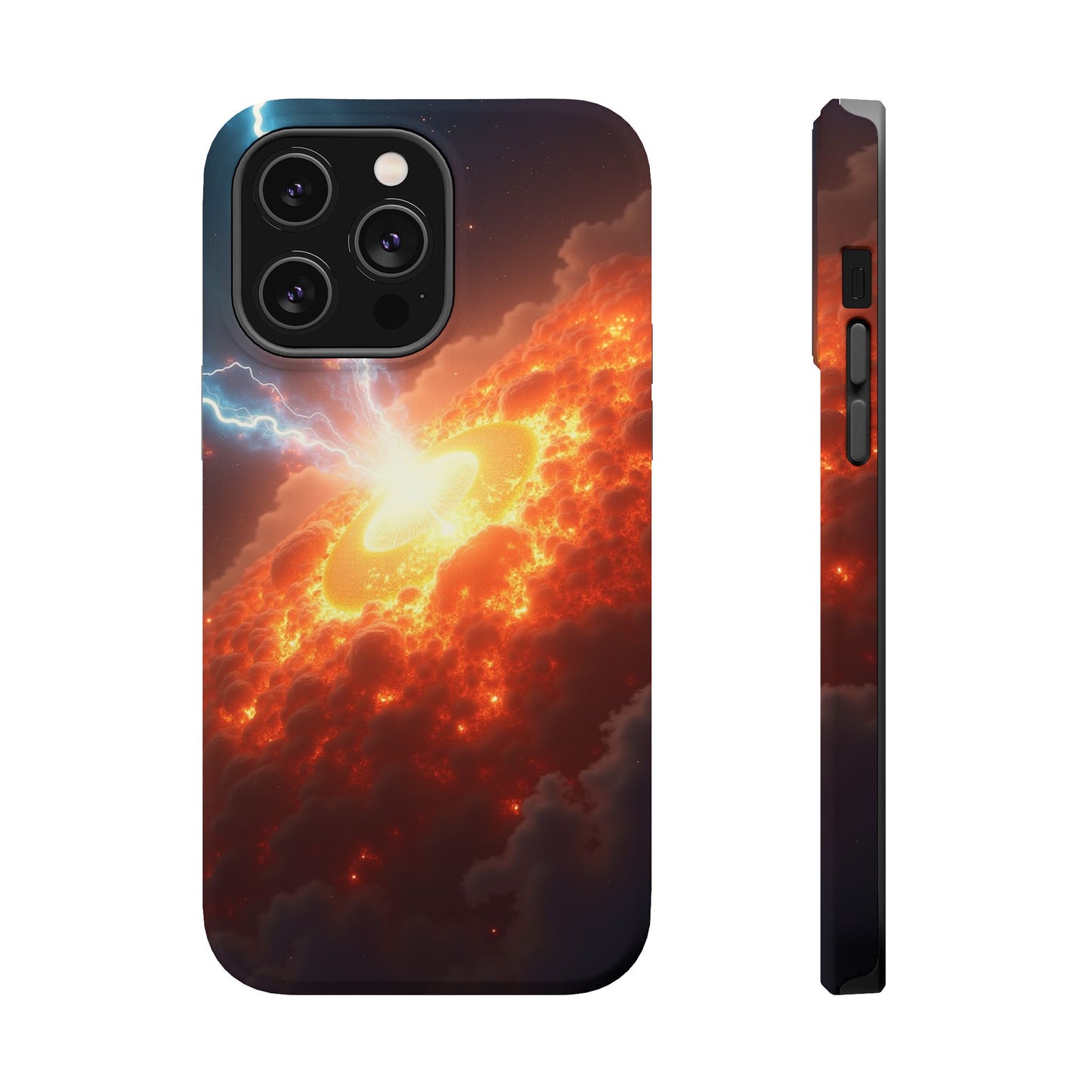 Supernova Phone Case - Fiery Galaxy iPhone Cover - Astronomy Gift for Him/Her