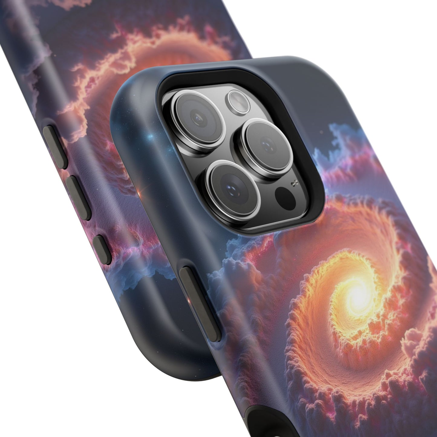 Ethereal Spiral Galaxy Phone Case for iPhone | Dreamy Aesthetic Slim Protective Cover