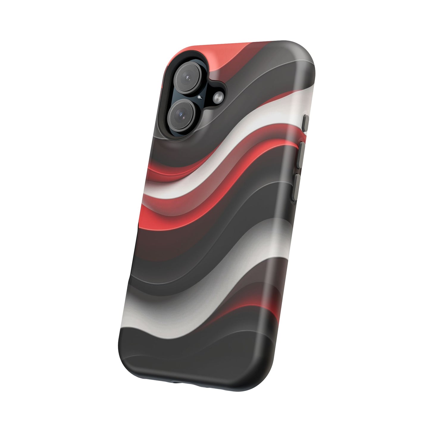 Statement Wave Phone Case - Aesthetic iPhone Case, Edgy Gift Idea, Trendy Summer Accessory