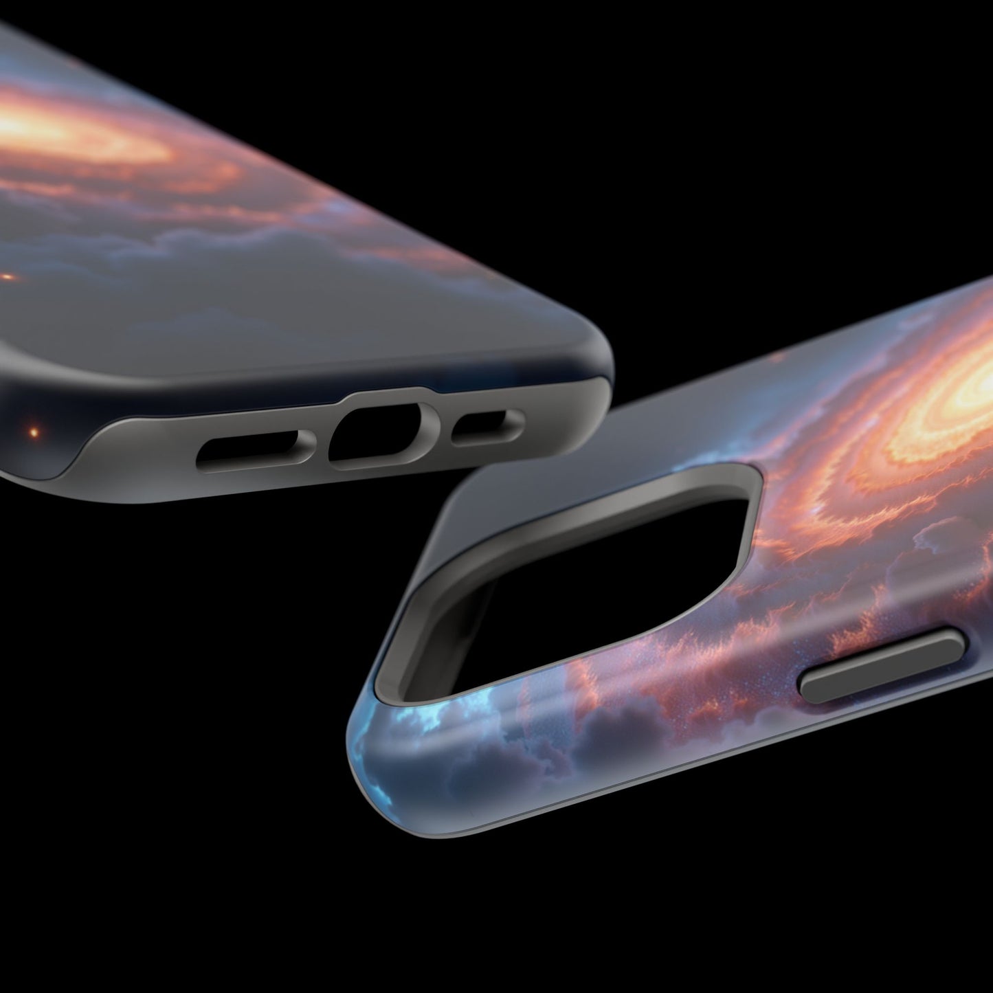 Inferno Spiral Phone Case for iPhone | Bold Aesthetic Slim Protective Cover