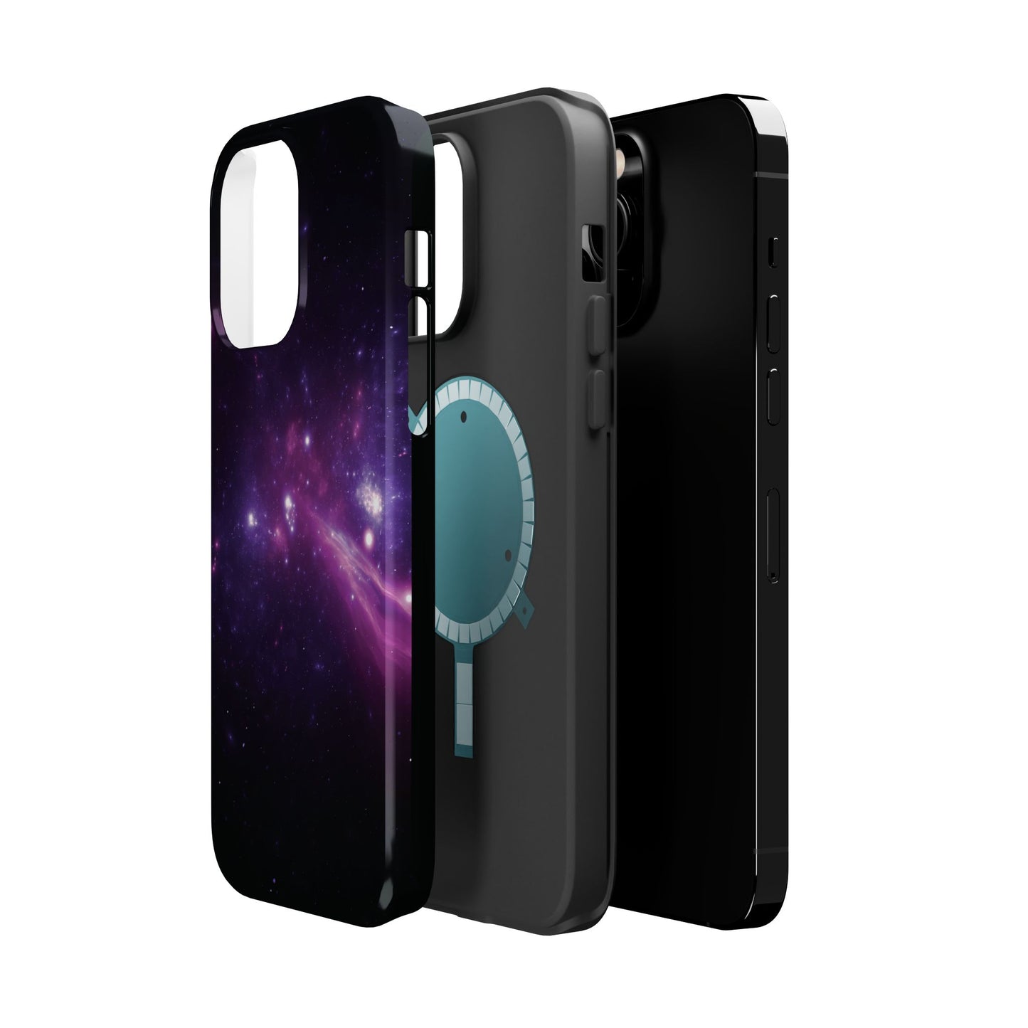 Purple Galaxy Phone Case - Aesthetic iPhone Case | Space Art Design | Gifts for Her | Unique Phone Accessories