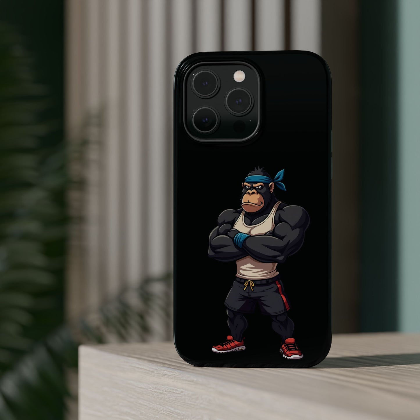 Gym Beast Gorilla Phone Case β Built to Flex, Designed to Protect
