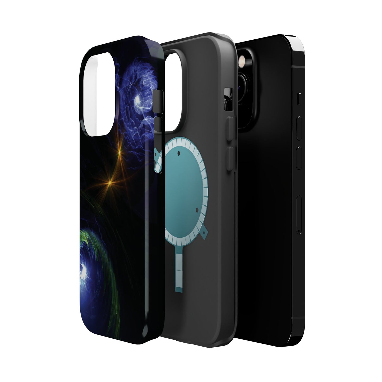 Space Phone Case - Aesthetic iPhone Case | Electric Galaxy Design | Gifts for Him/Her | Trendy Phone Accessories