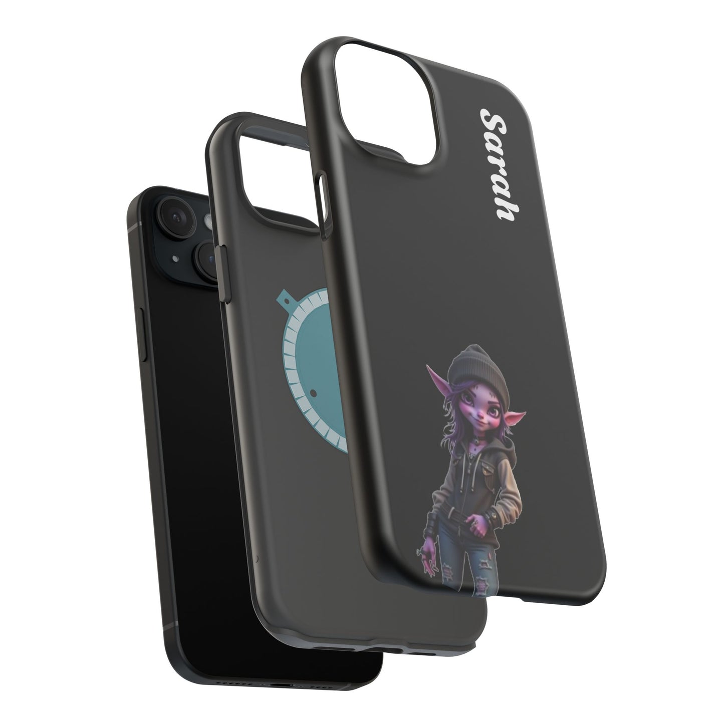 Personalized Elf Phone Case - Custom Name Aesthetic Y2K Gift | Cool Character Cases for Teens & Girls