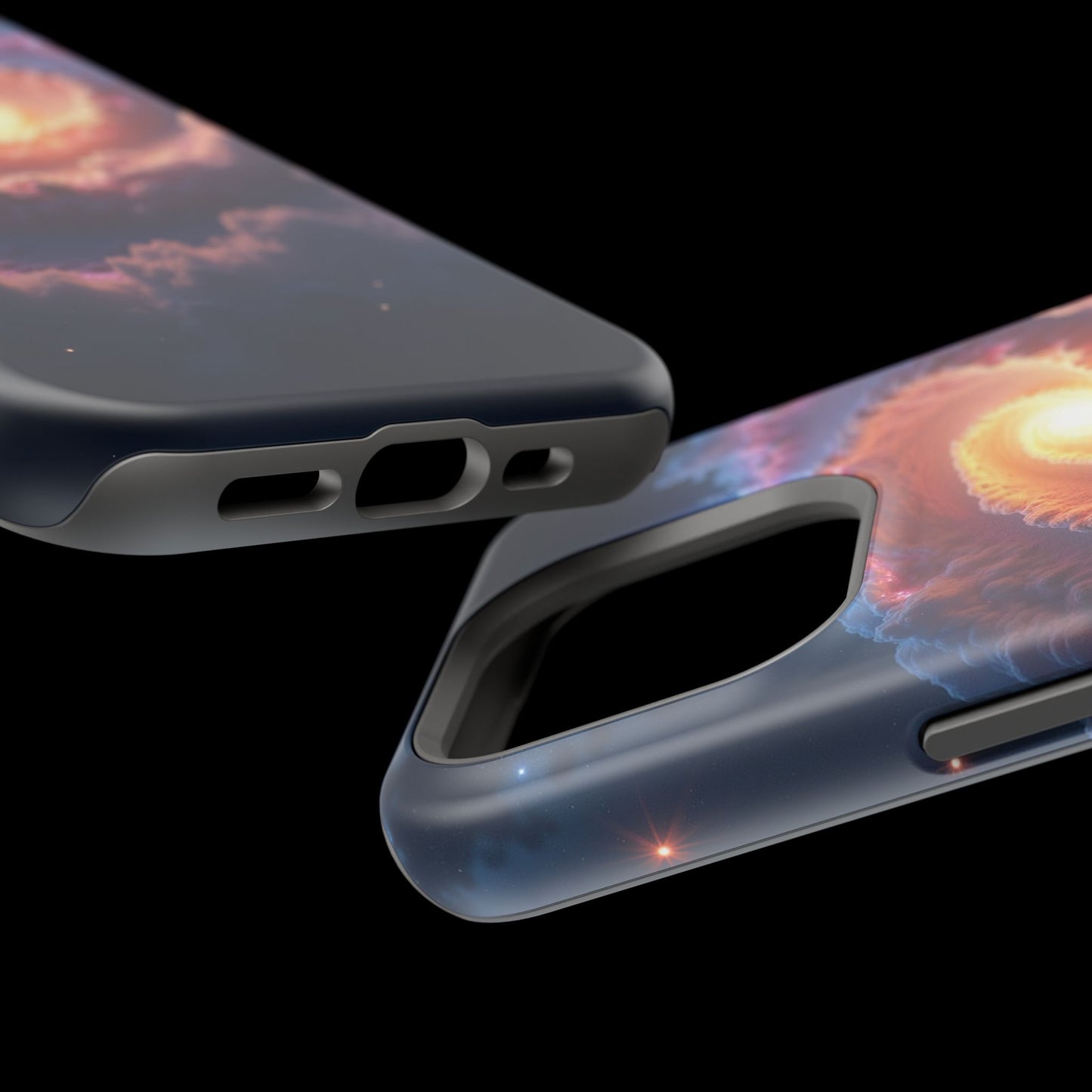 Galaxy Phone Case - Stellar Bloom Nebula Aesthetic iPhone Cover - Space Lover Gift Idea
