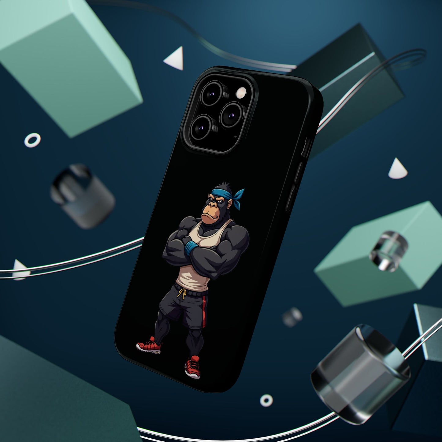 Gym Beast Gorilla Phone Case β Built to Flex, Designed to Protect