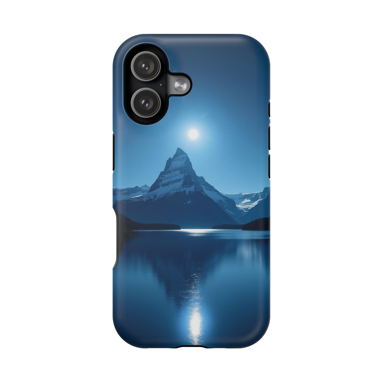 Mountain Lake Phone Case - Scenic Nature Design for iPhone 14-17 | Aesthetic Outdoor Gift