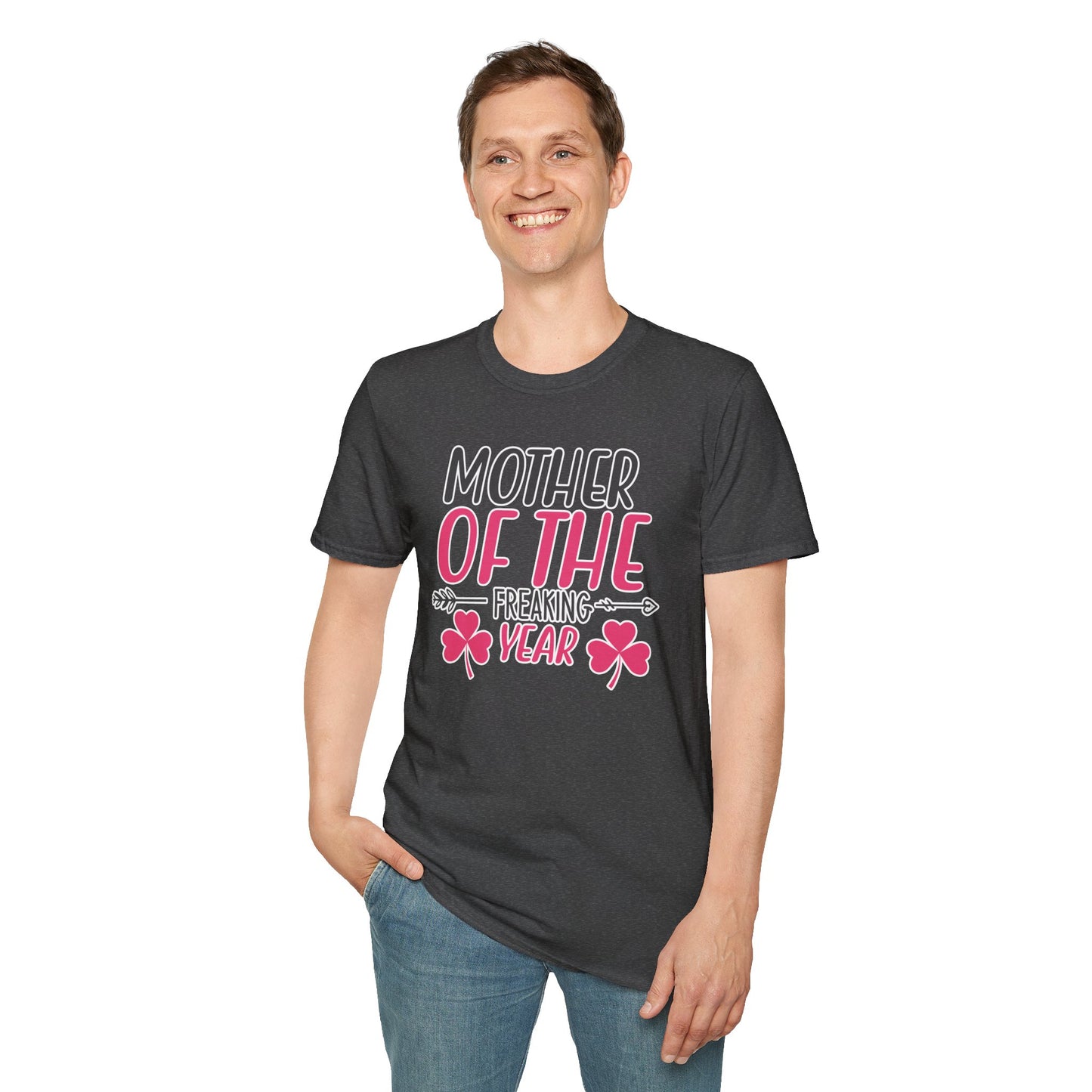 "Mother of the Year" Funny & Stylish Mom T-Shirt β Cute Sassy Motherhood Gift Tee for Real-Life Superheroes