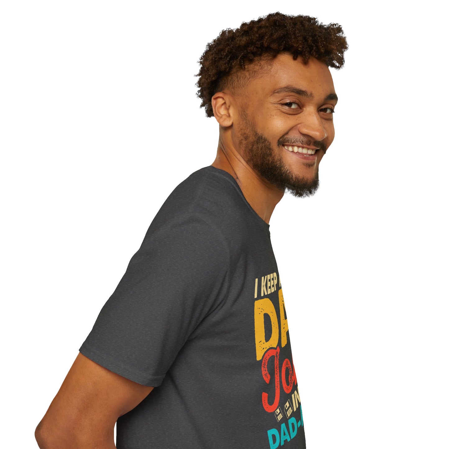 "I Keep All My Dad Jokes in a Dad-A-Base" Funny T-Shirt β Hilarious Dad Joke Lover Gift for Pun Lovers & Dad Vibes