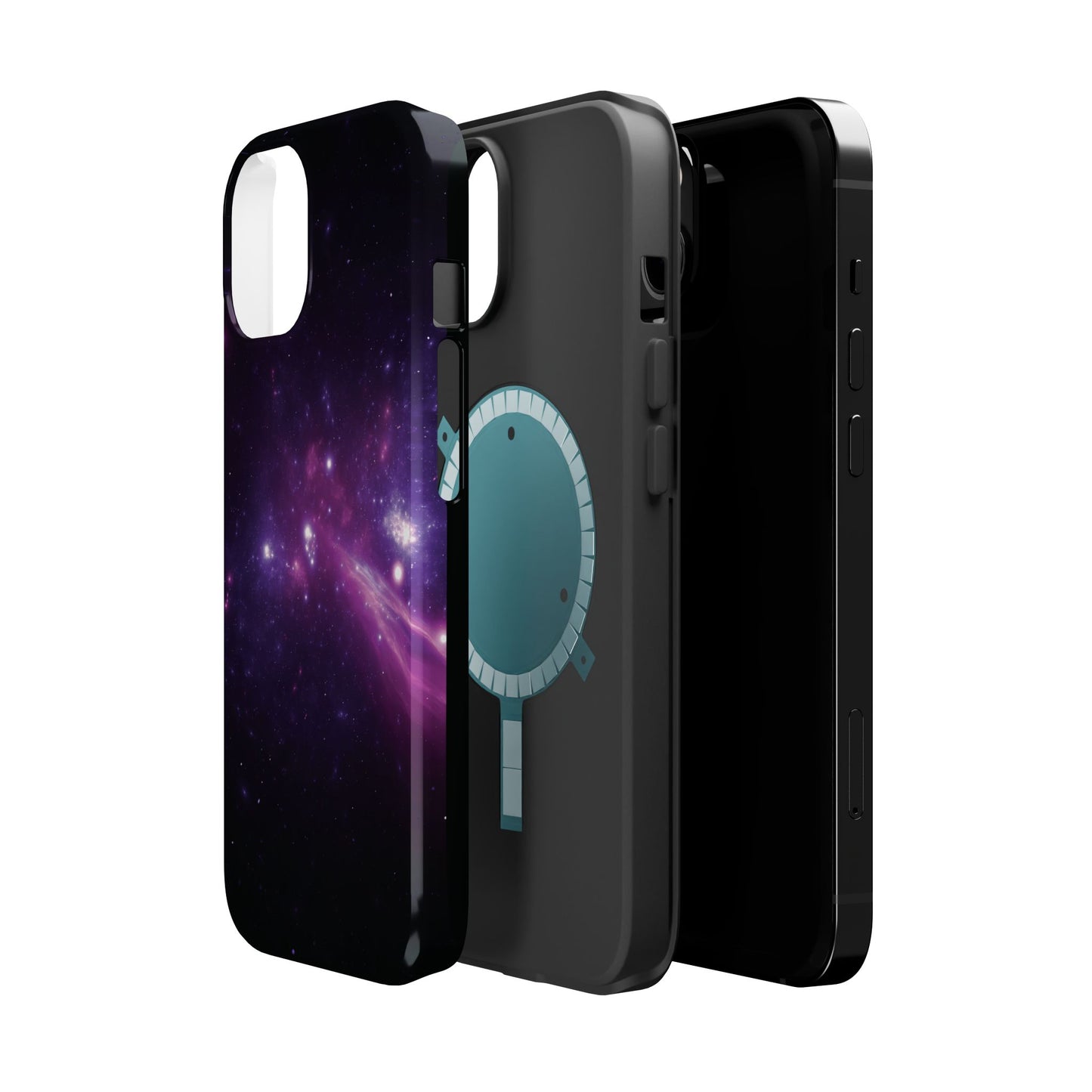 Purple Galaxy Phone Case - Aesthetic iPhone Case | Space Art Design | Gifts for Her | Unique Phone Accessories