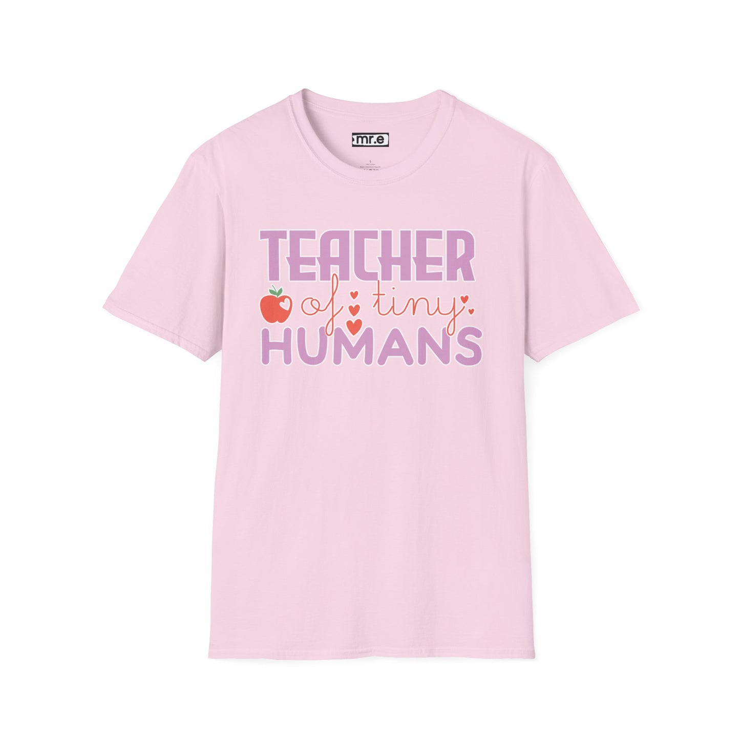 Teacher Appreciation Gift - “Teacher of Tiny Humans” Cute Tee, Preschool Teacher Shirt, Kindergarten Educator Gift