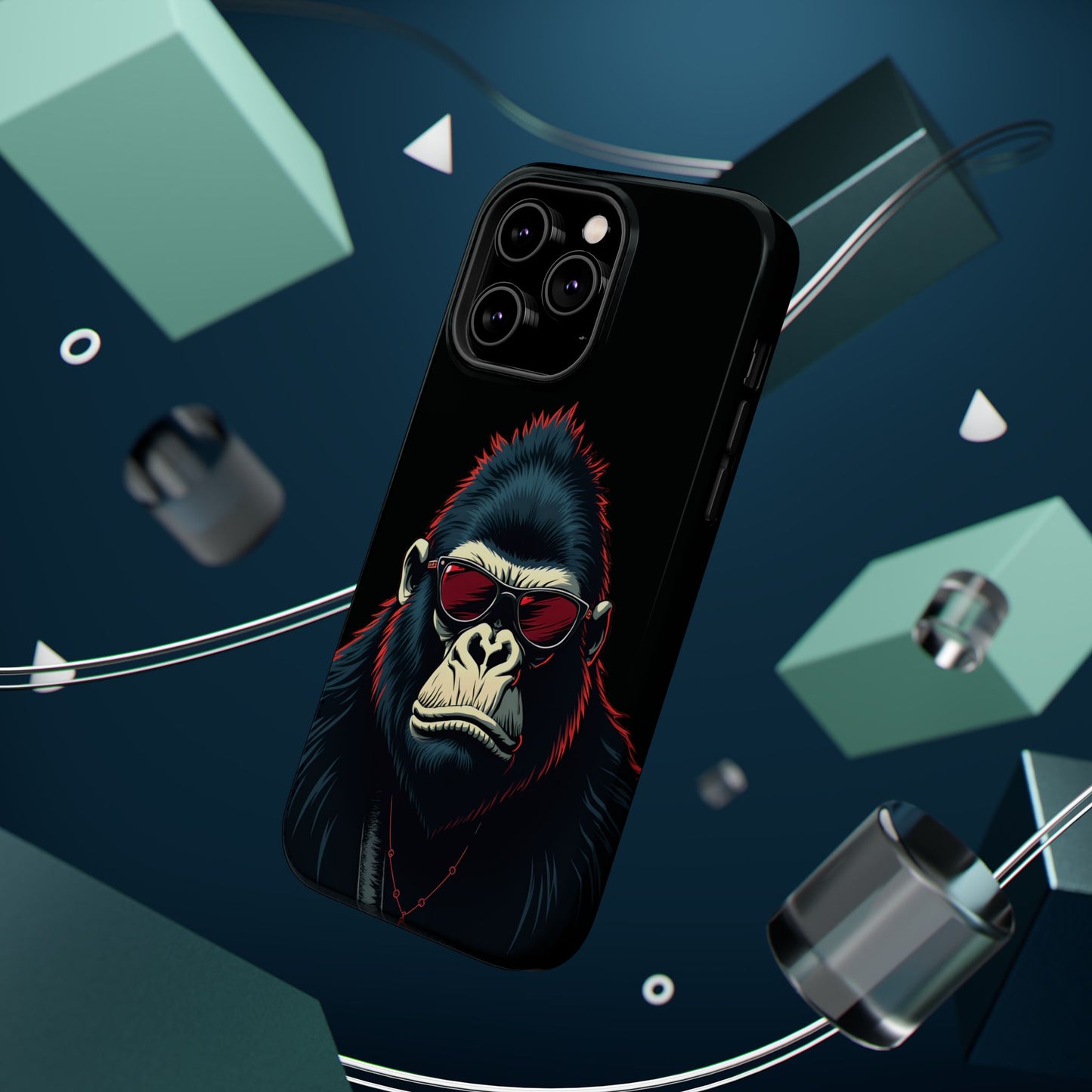 Gorilla Phone Case - Funny Animal iPhone Case, Gift for Him, Trendy Aesthetic