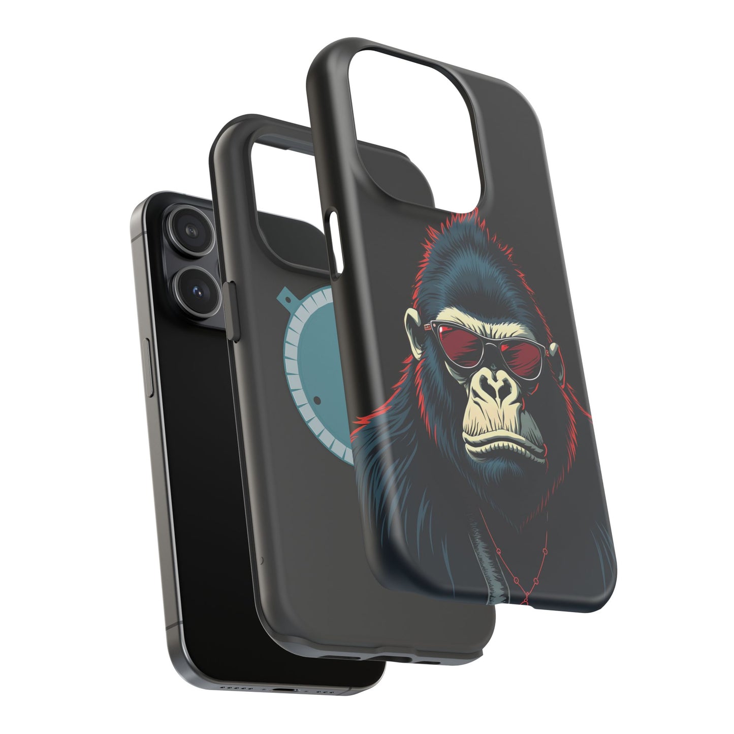 Gorilla Phone Case - Funny Animal iPhone Case, Gift for Him, Trendy Aesthetic