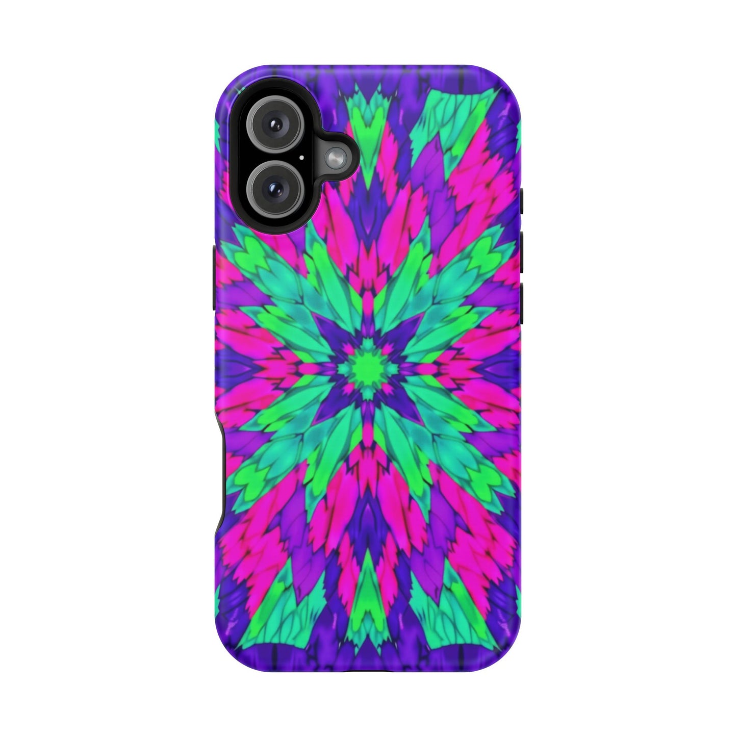 Psychedelic Mandala Phone Case - Trippy Art Gift | Colorful Flower Cases for iPhone Lovers