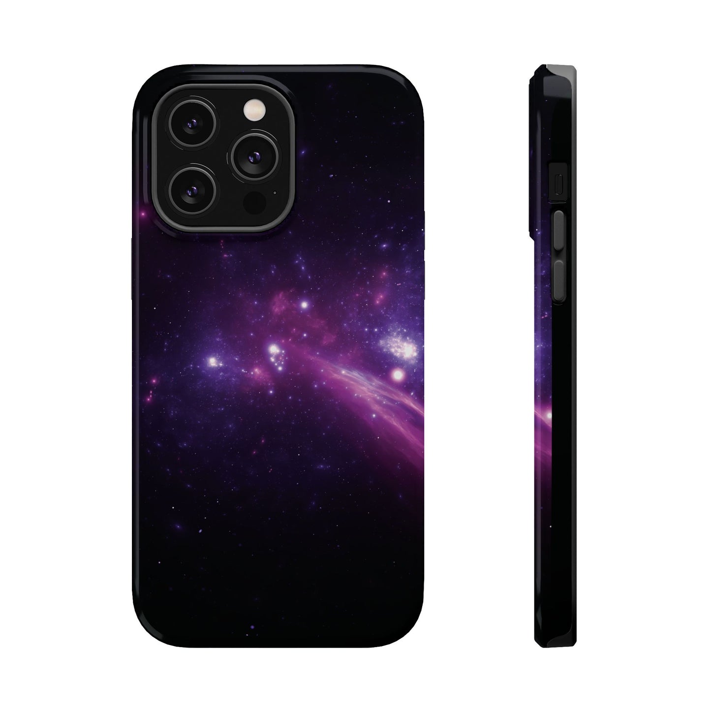 Purple Galaxy Phone Case - Aesthetic iPhone Case | Space Art Design | Gifts for Her | Unique Phone Accessories