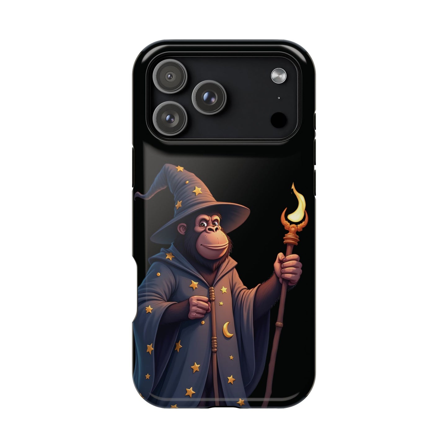 Wizard Gorilla Phone Case β Magical Vibes with a Primate Twist