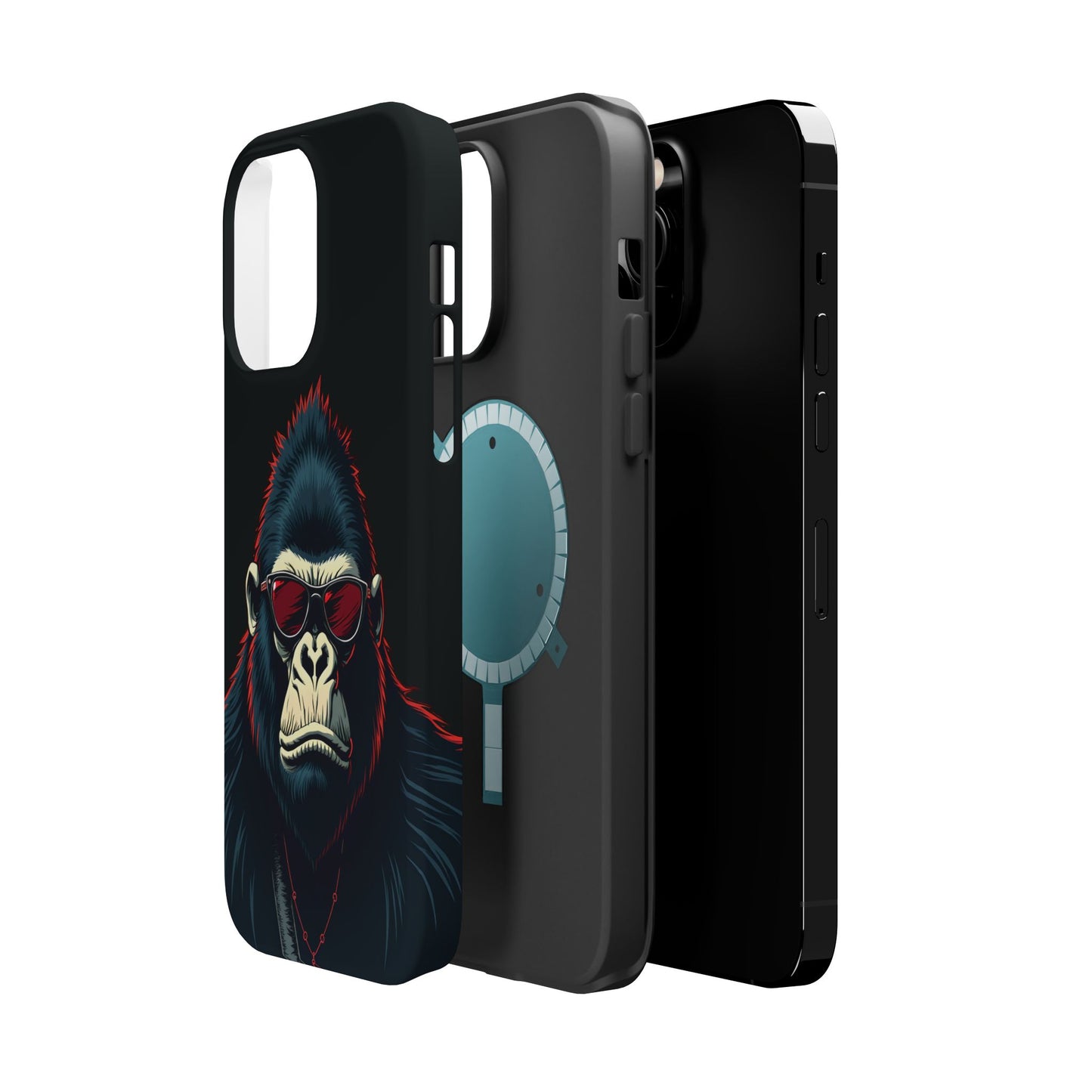 Gorilla Phone Case - Funny Animal iPhone Case, Gift for Him, Trendy Aesthetic