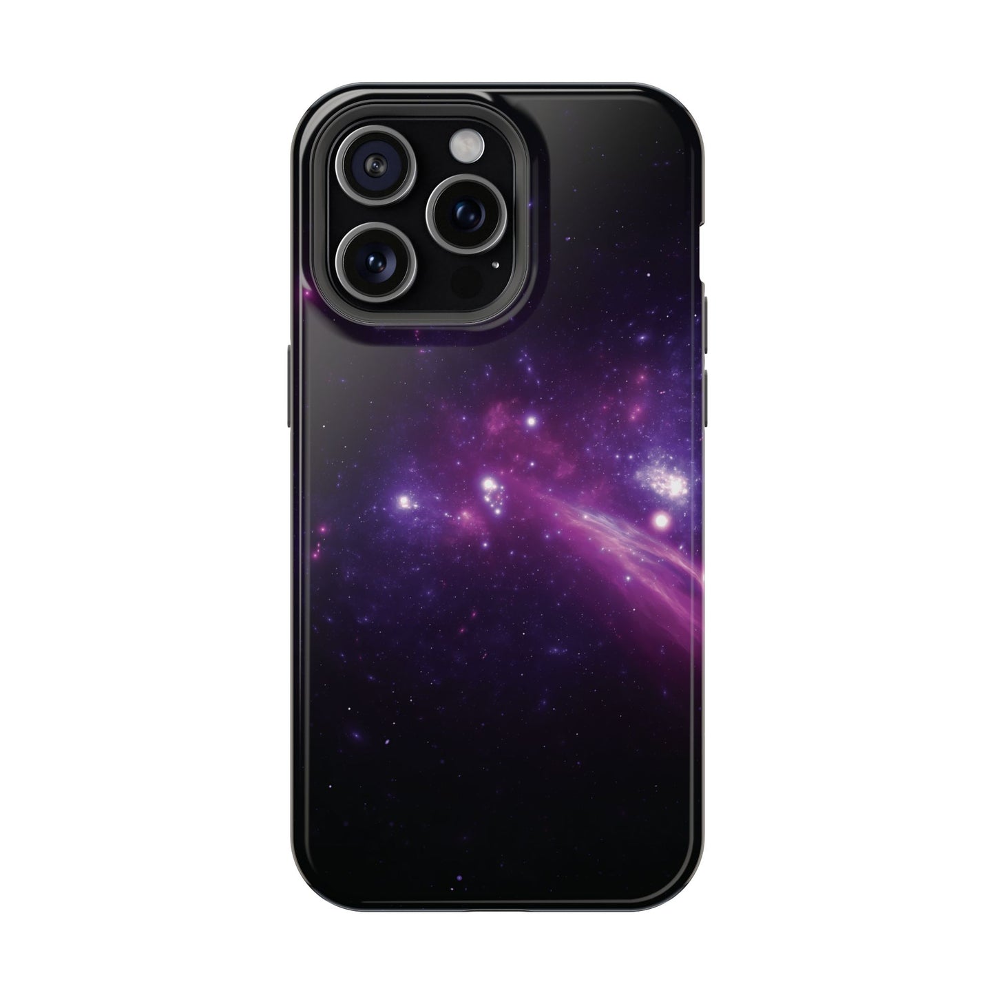 Purple Galaxy Phone Case - Aesthetic iPhone Case | Space Art Design | Gifts for Her | Unique Phone Accessories
